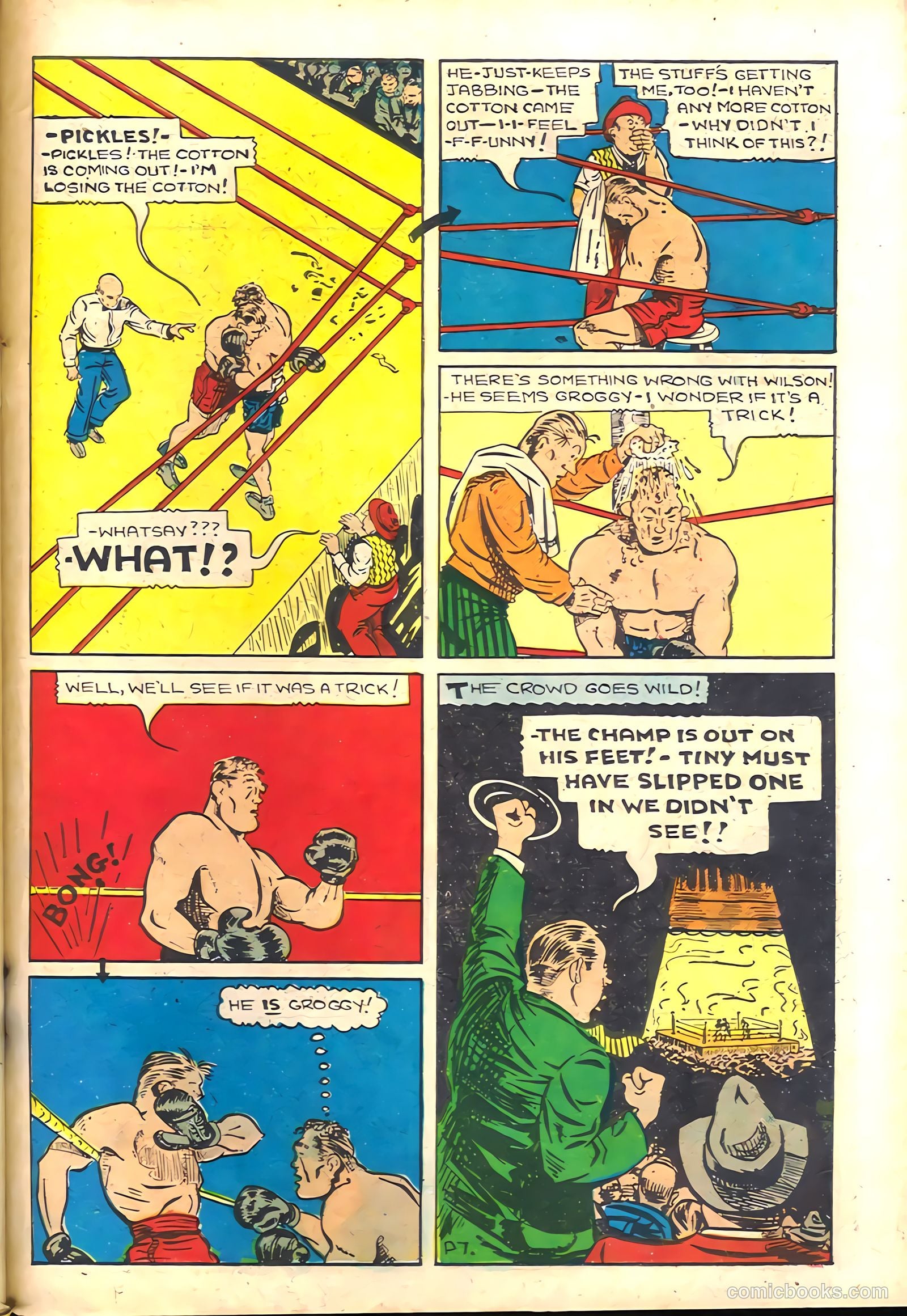 Keen Detective Funnies #21 (1940) — page 63 of 68
