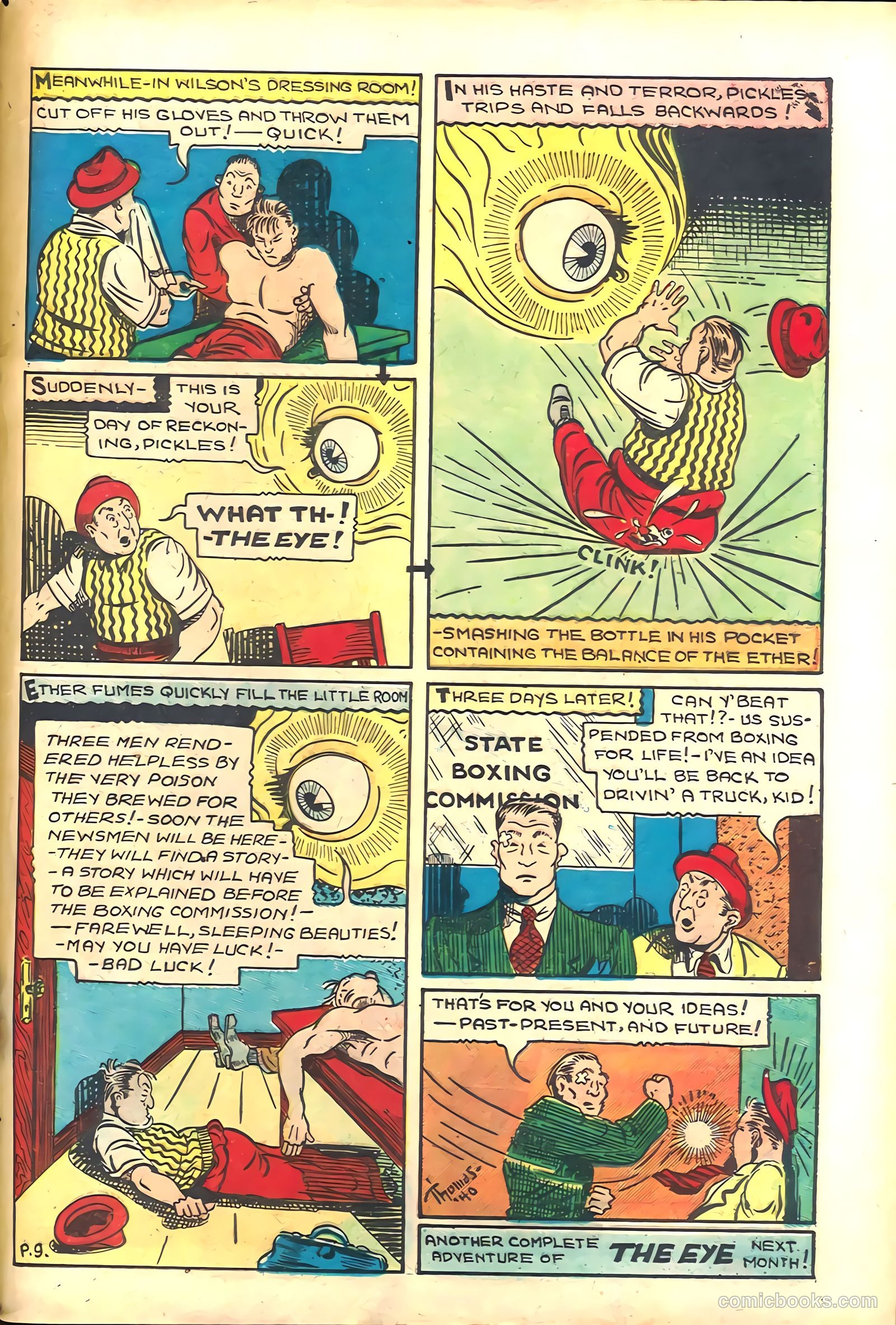 Keen Detective Funnies #21 (1940) — page 65 of 68