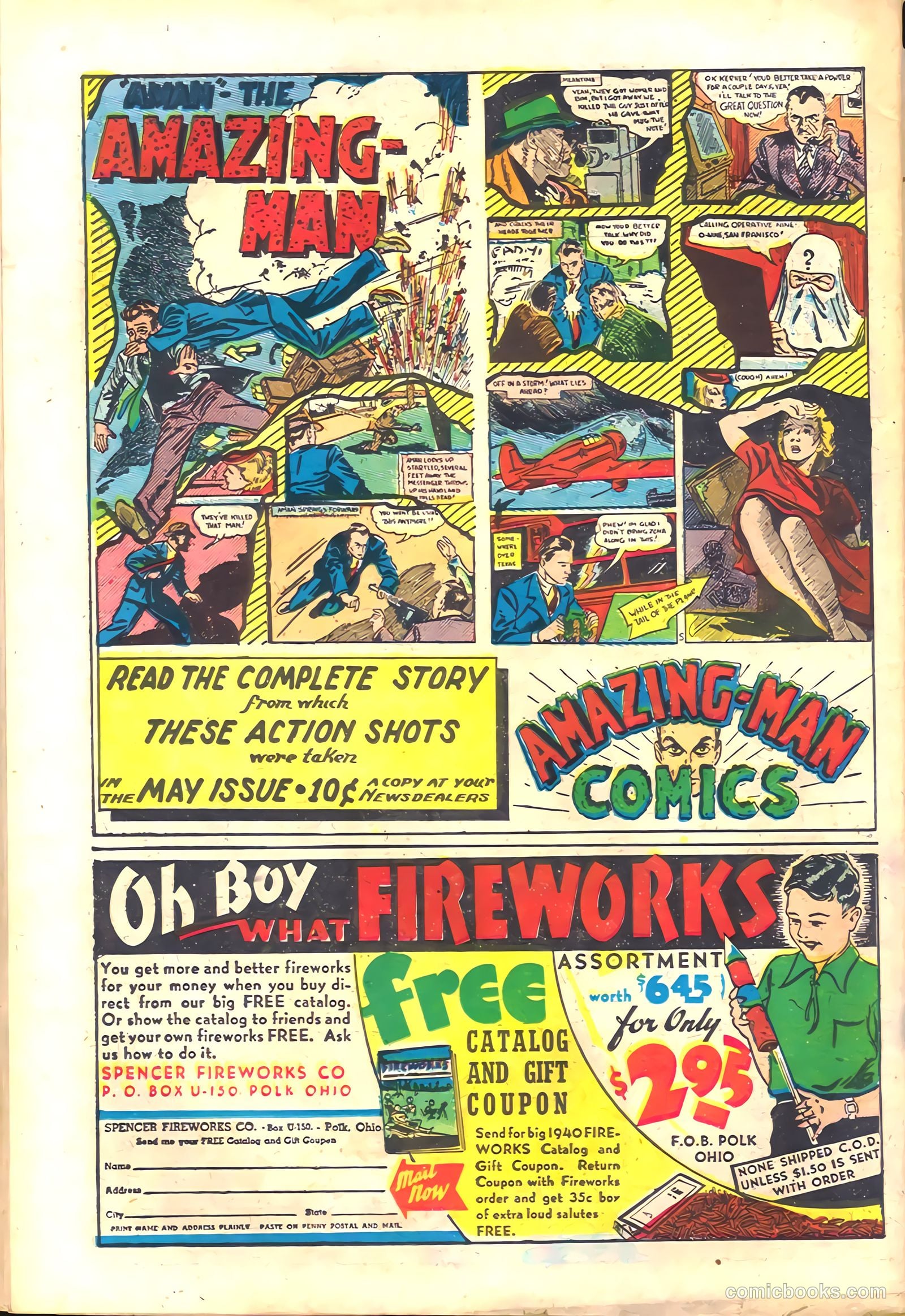 Keen Detective Funnies #21 (1940) — page 66 of 68