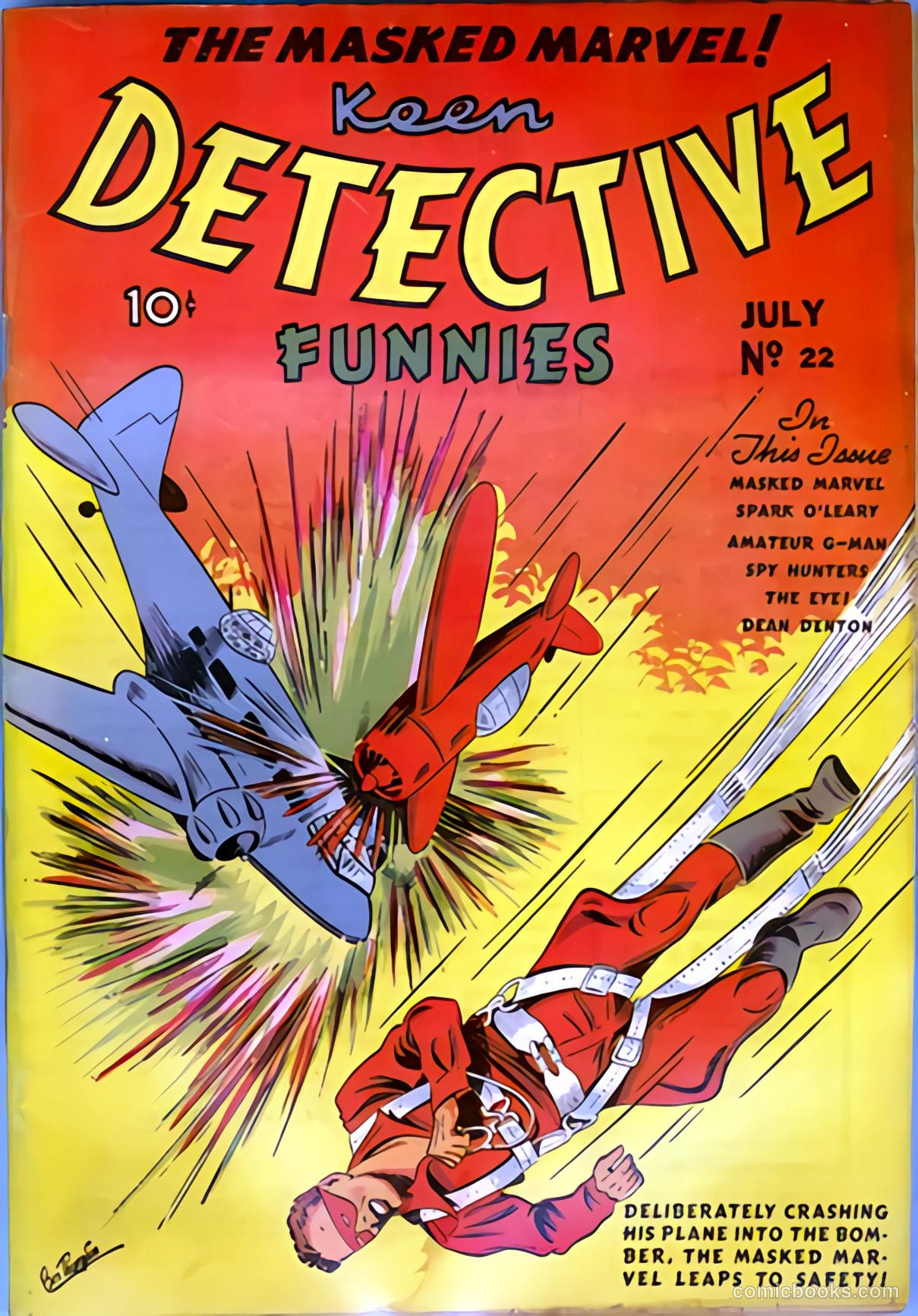 Keen Detective Funnies #22