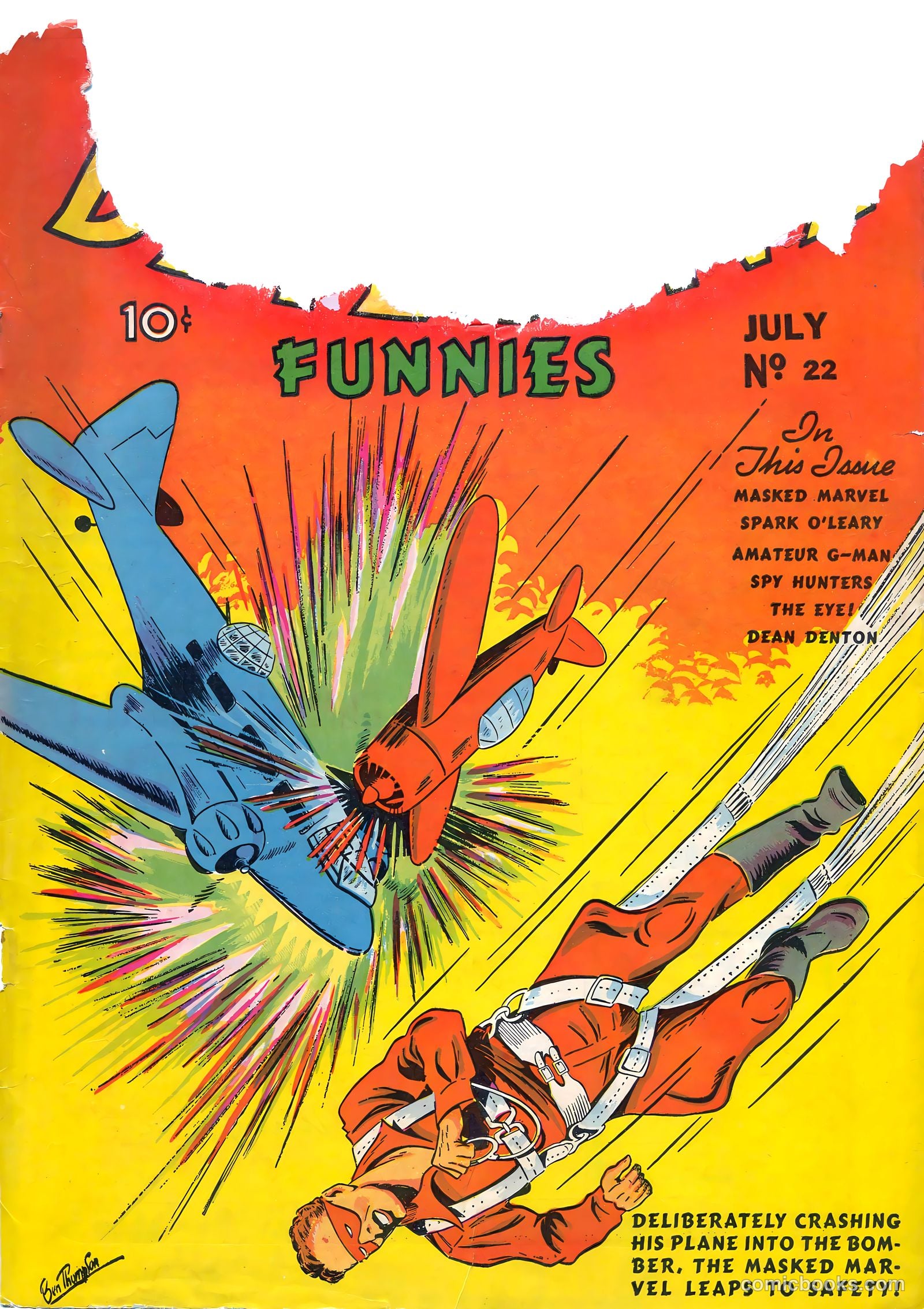 Keen Detective Funnies #22 (1940) — page 2 of 69