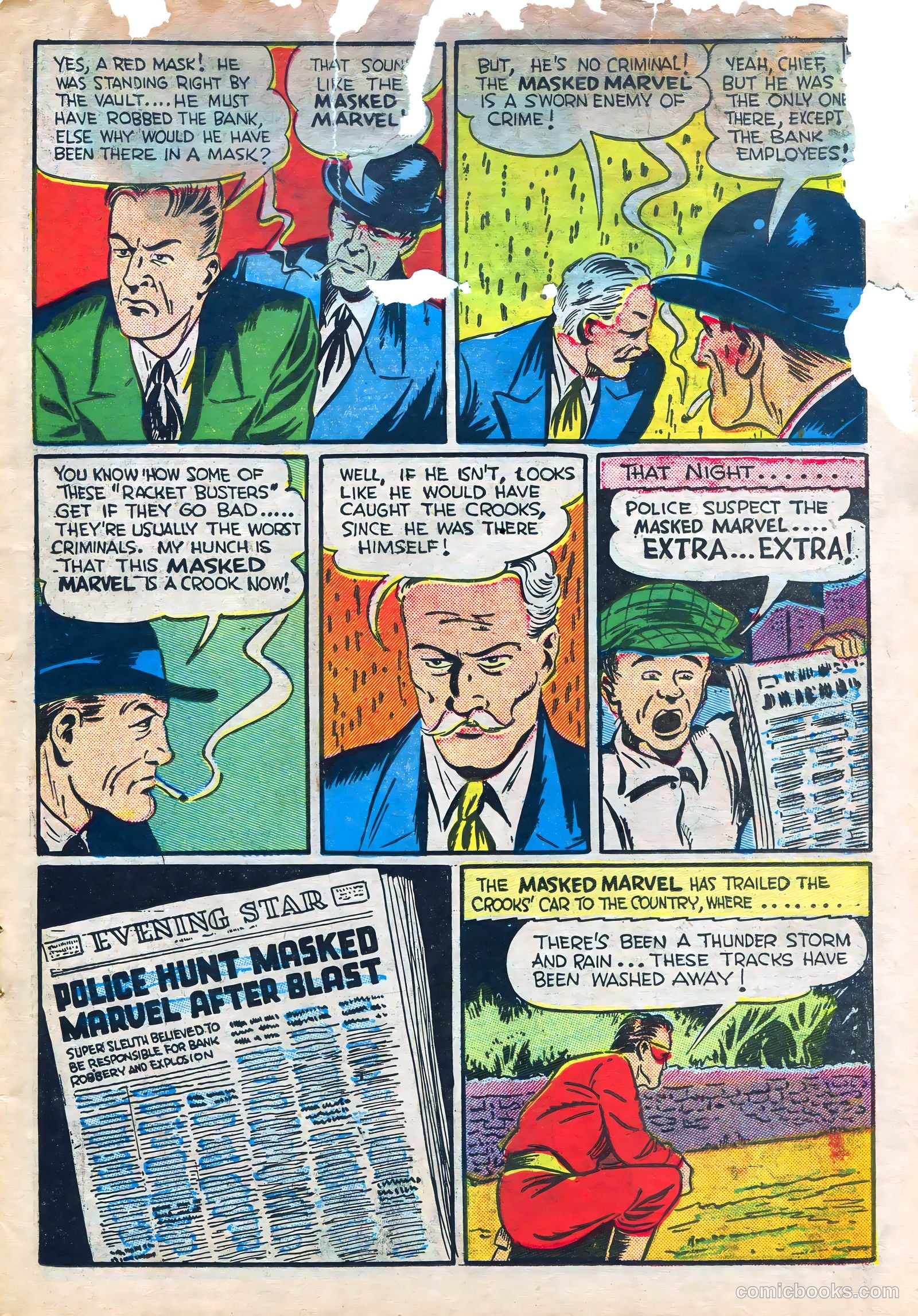 Keen Detective Funnies #22 (1940) — page 8 of 69
