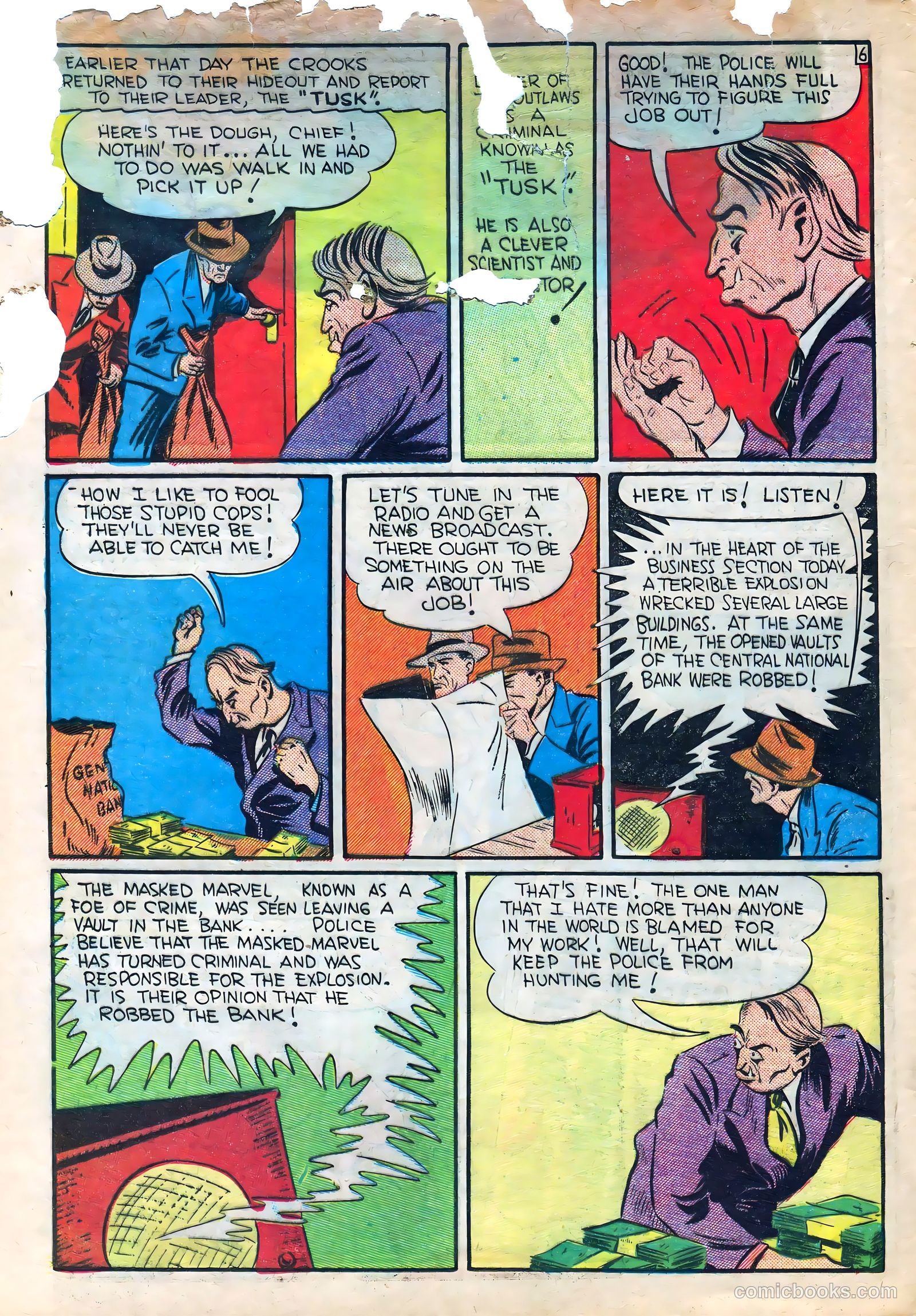 Keen Detective Funnies #22 (1940) — page 9 of 69
