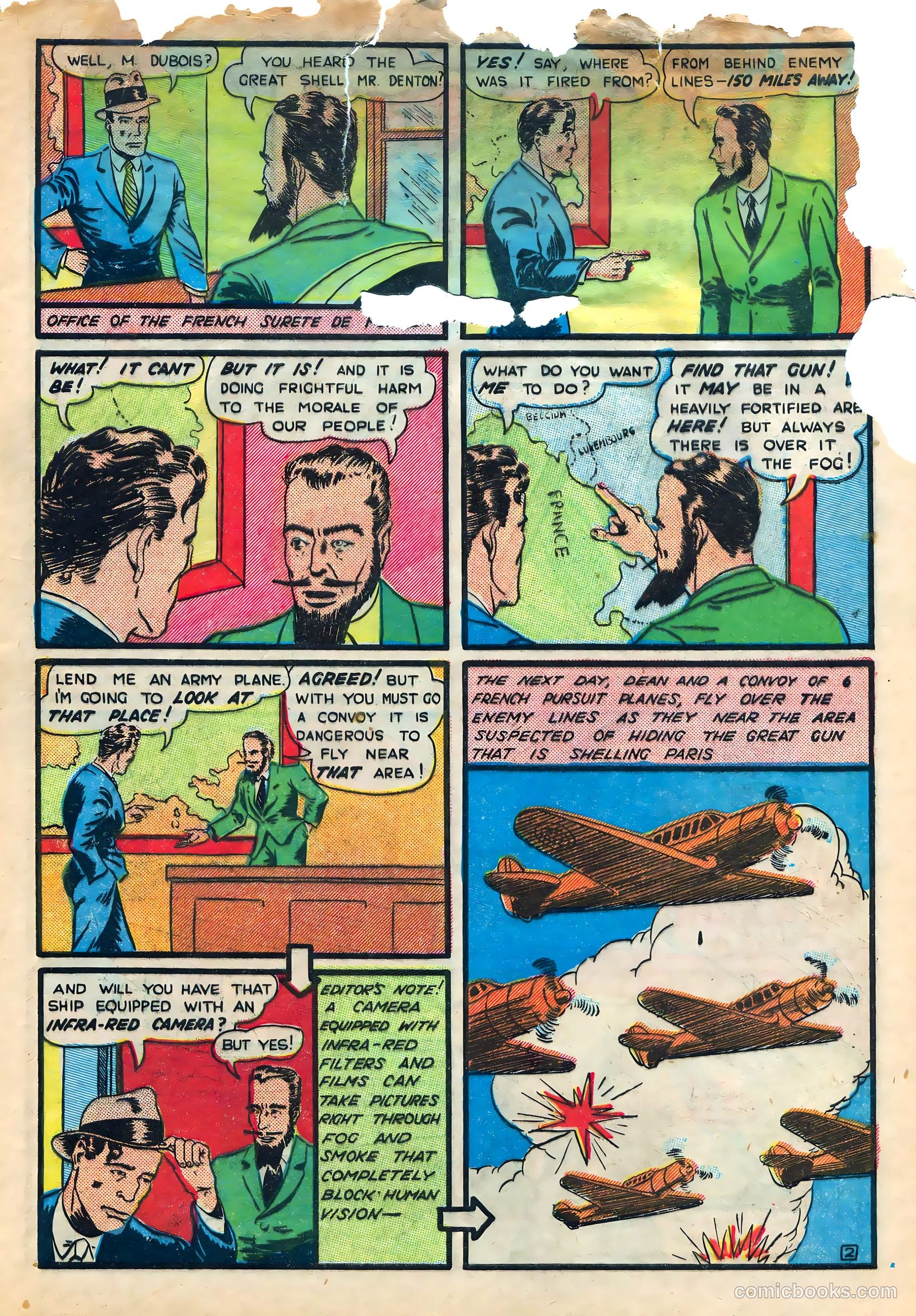 Keen Detective Funnies #22 (1940) — page 14 of 69