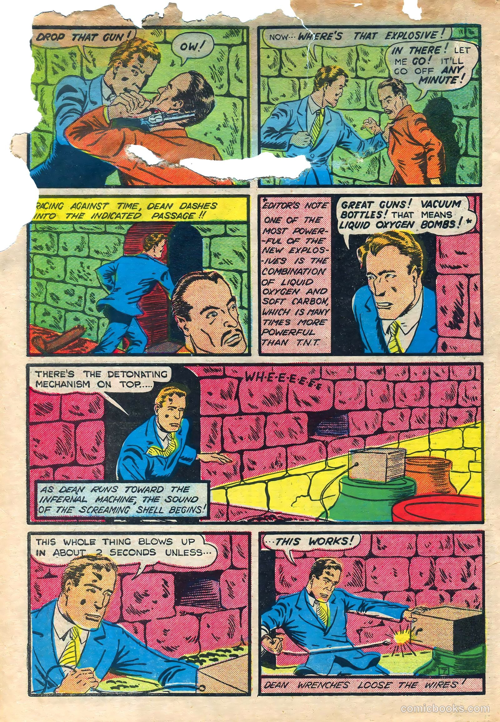 Keen Detective Funnies #22 (1940) — page 19 of 69