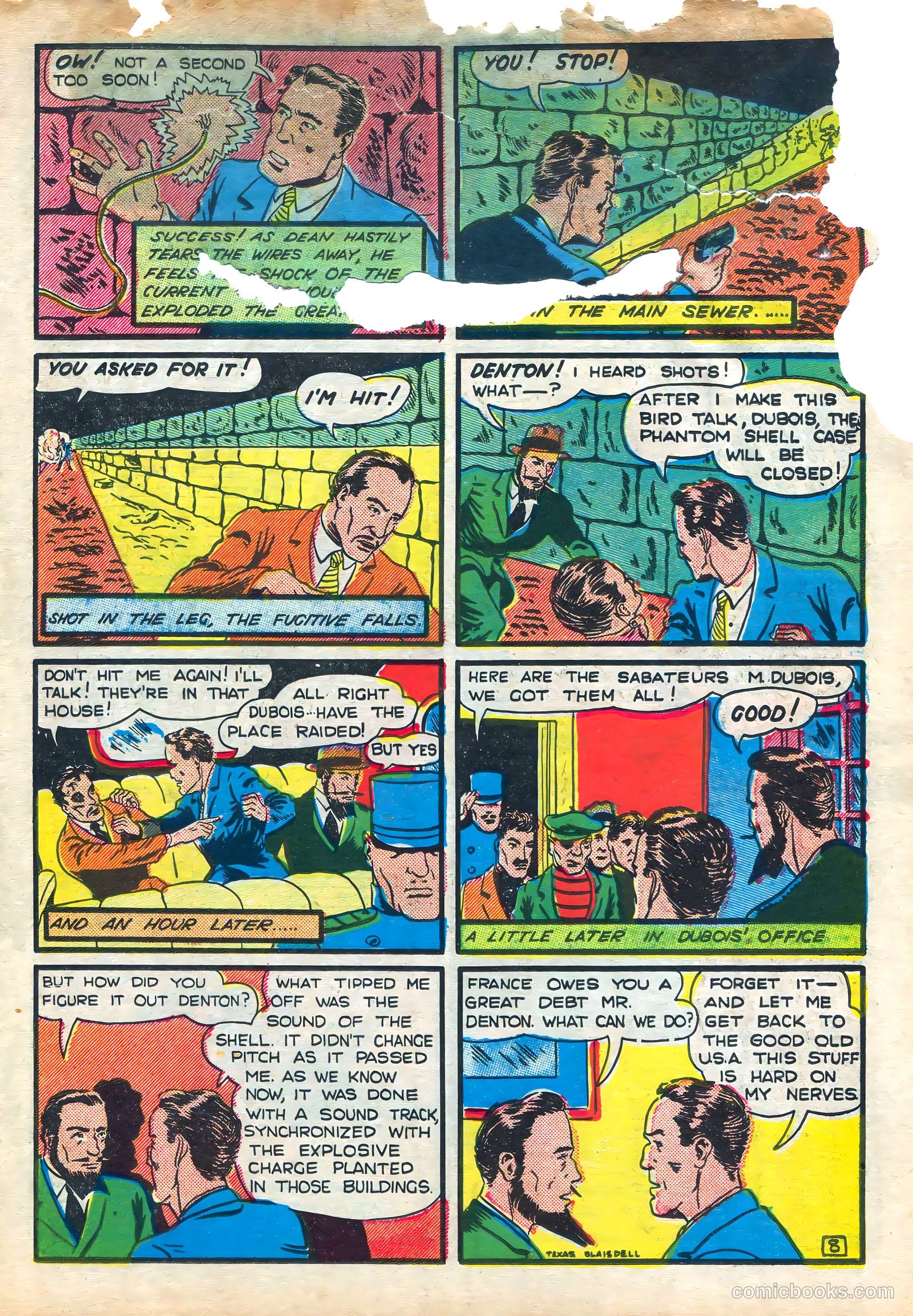 Keen Detective Funnies #22 (1940) — page 20 of 69