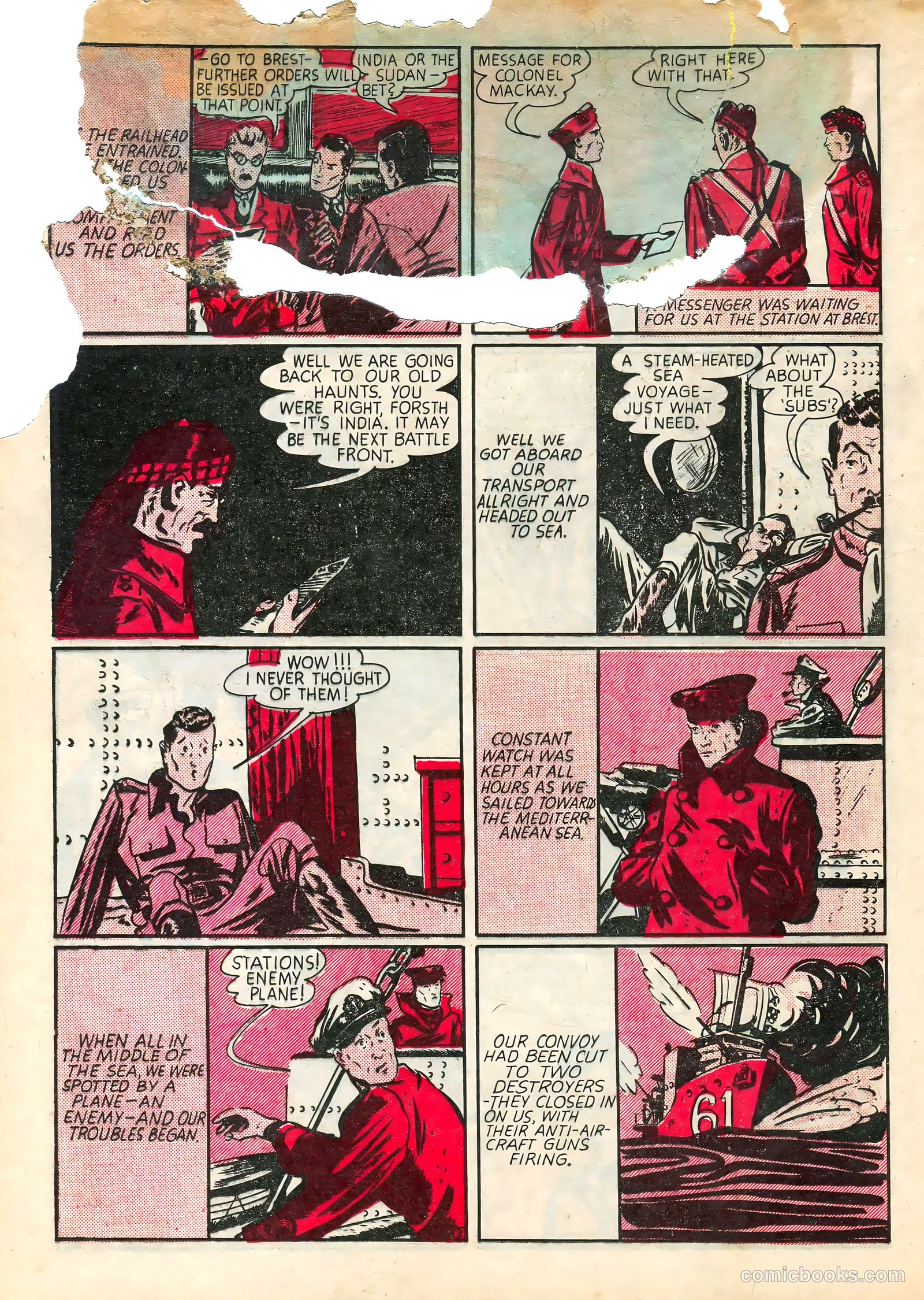 Keen Detective Funnies #22 (1940) — page 23 of 69