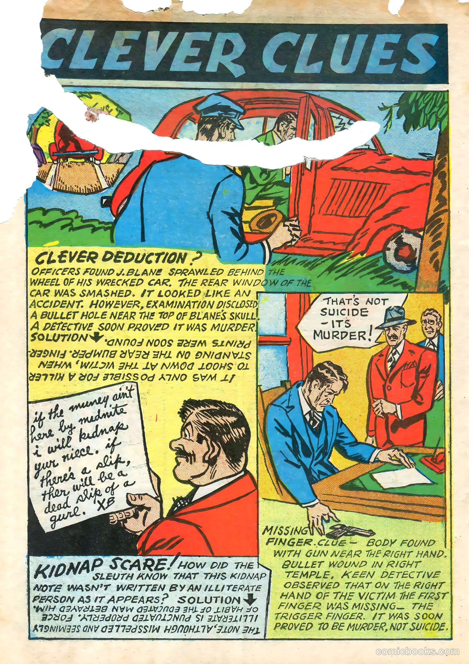 Keen Detective Funnies #22 (1940) — page 27 of 69