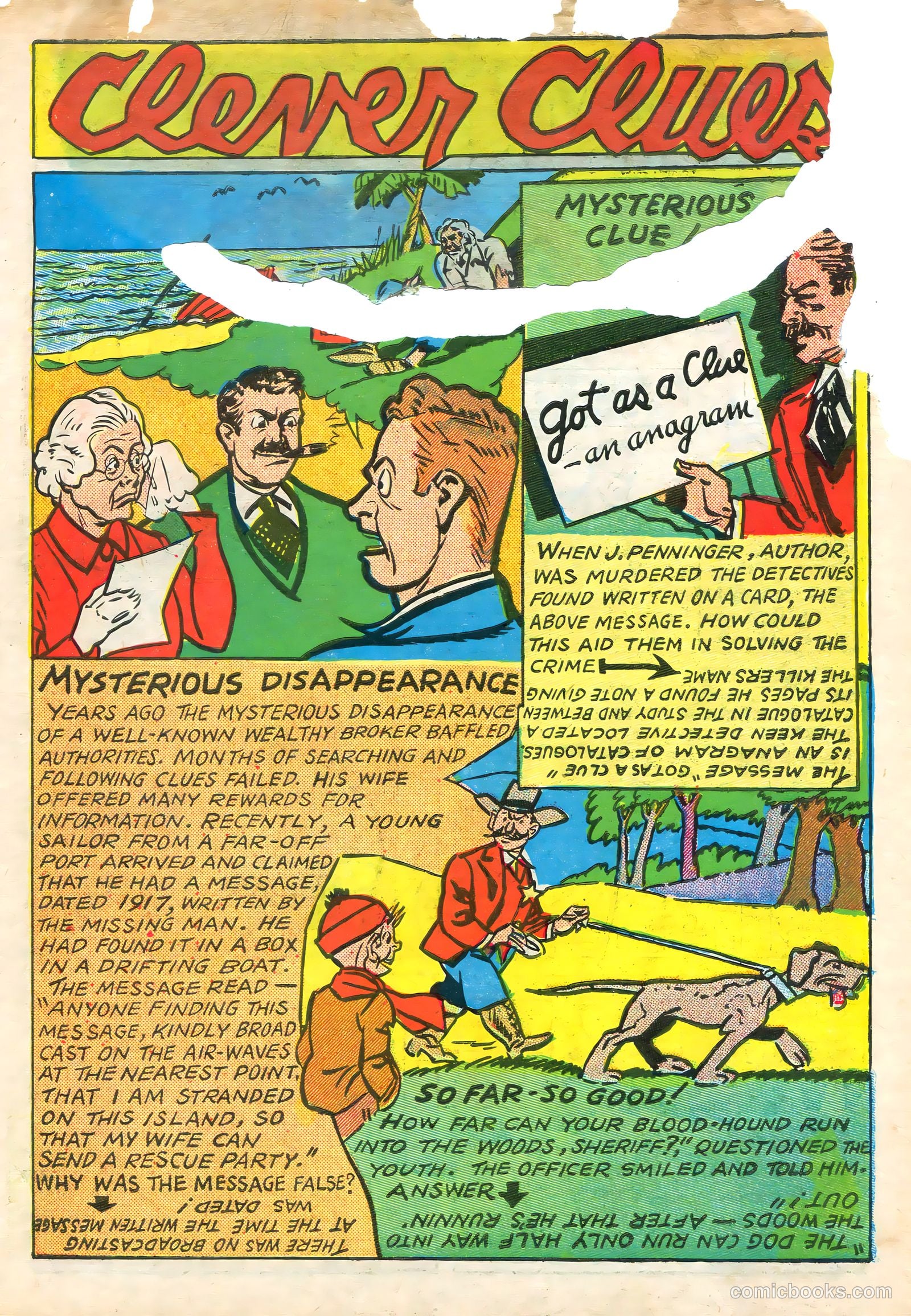Keen Detective Funnies #22 (1940) — page 28 of 69