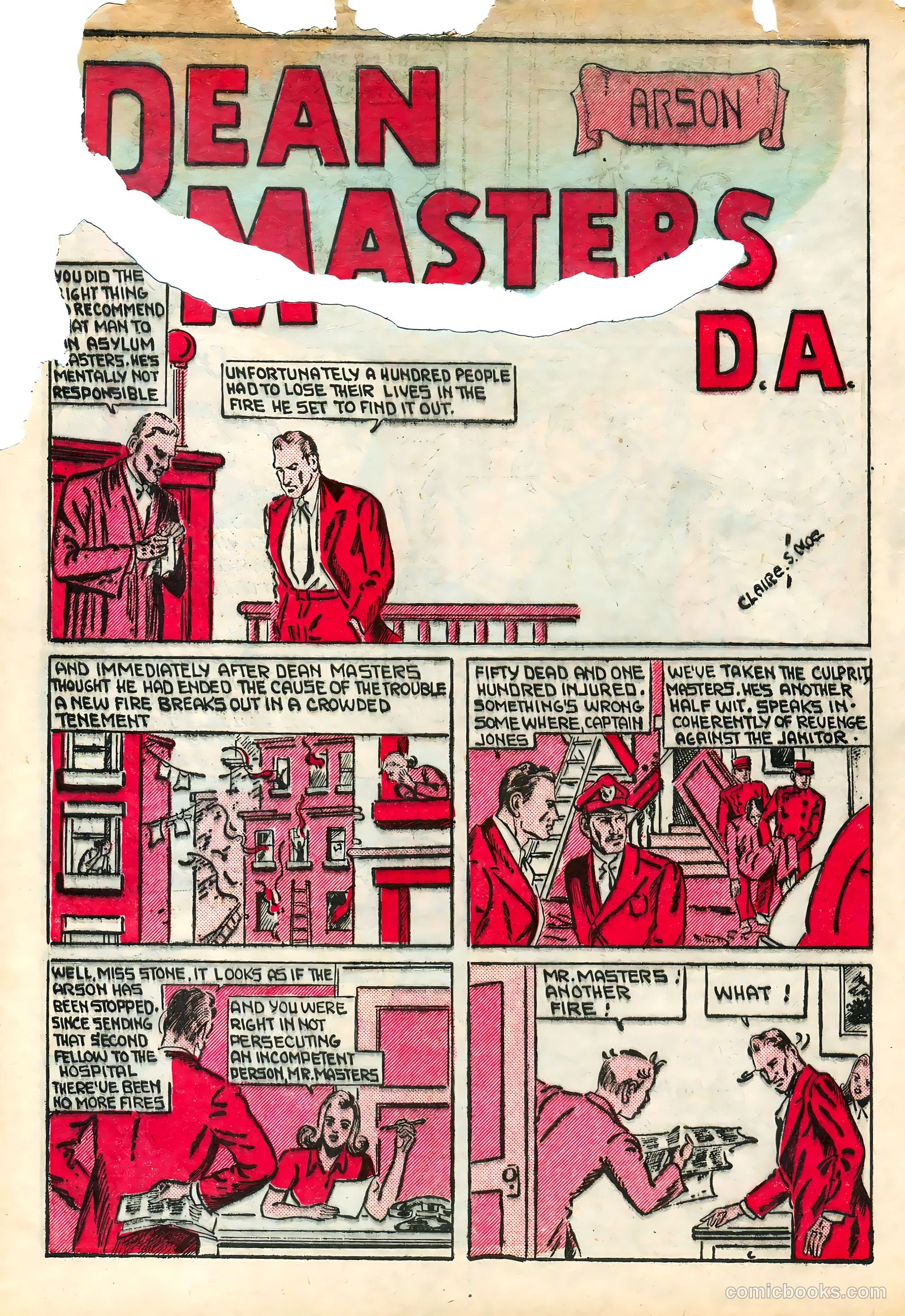 Keen Detective Funnies #22 (1940) — page 29 of 69