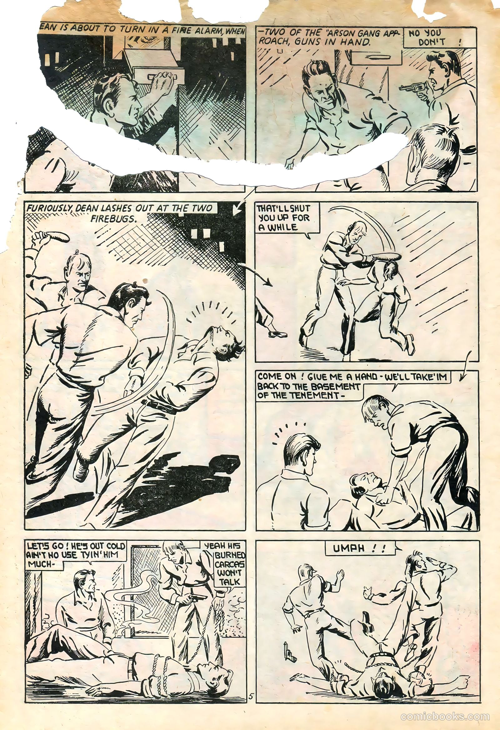 Keen Detective Funnies #22 (1940) — page 33 of 69