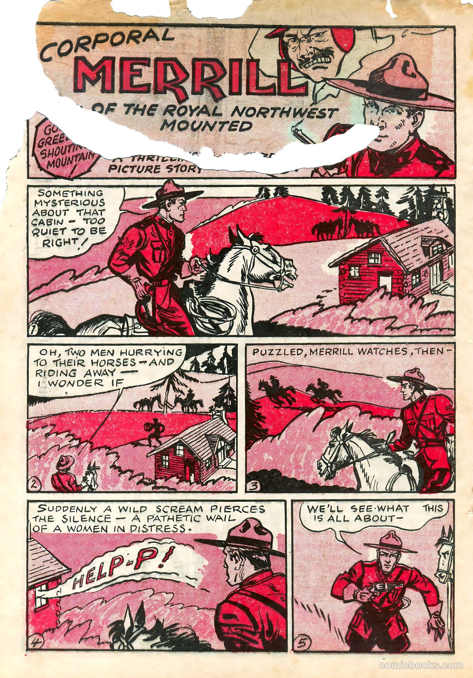 Keen Detective Funnies #22 (1940) — page 37 of 69