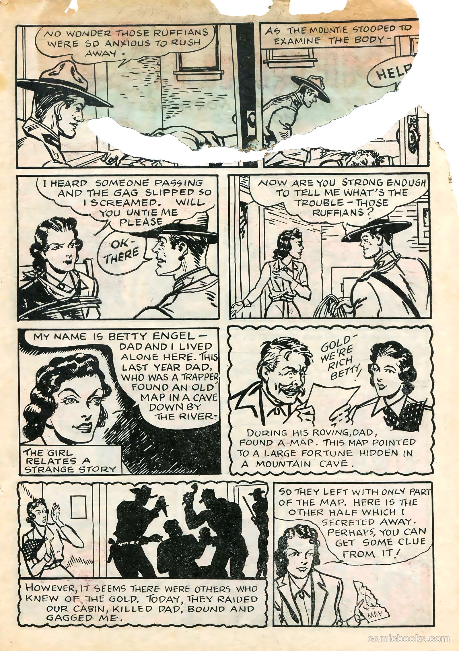 Keen Detective Funnies #22 (1940) — page 38 of 69