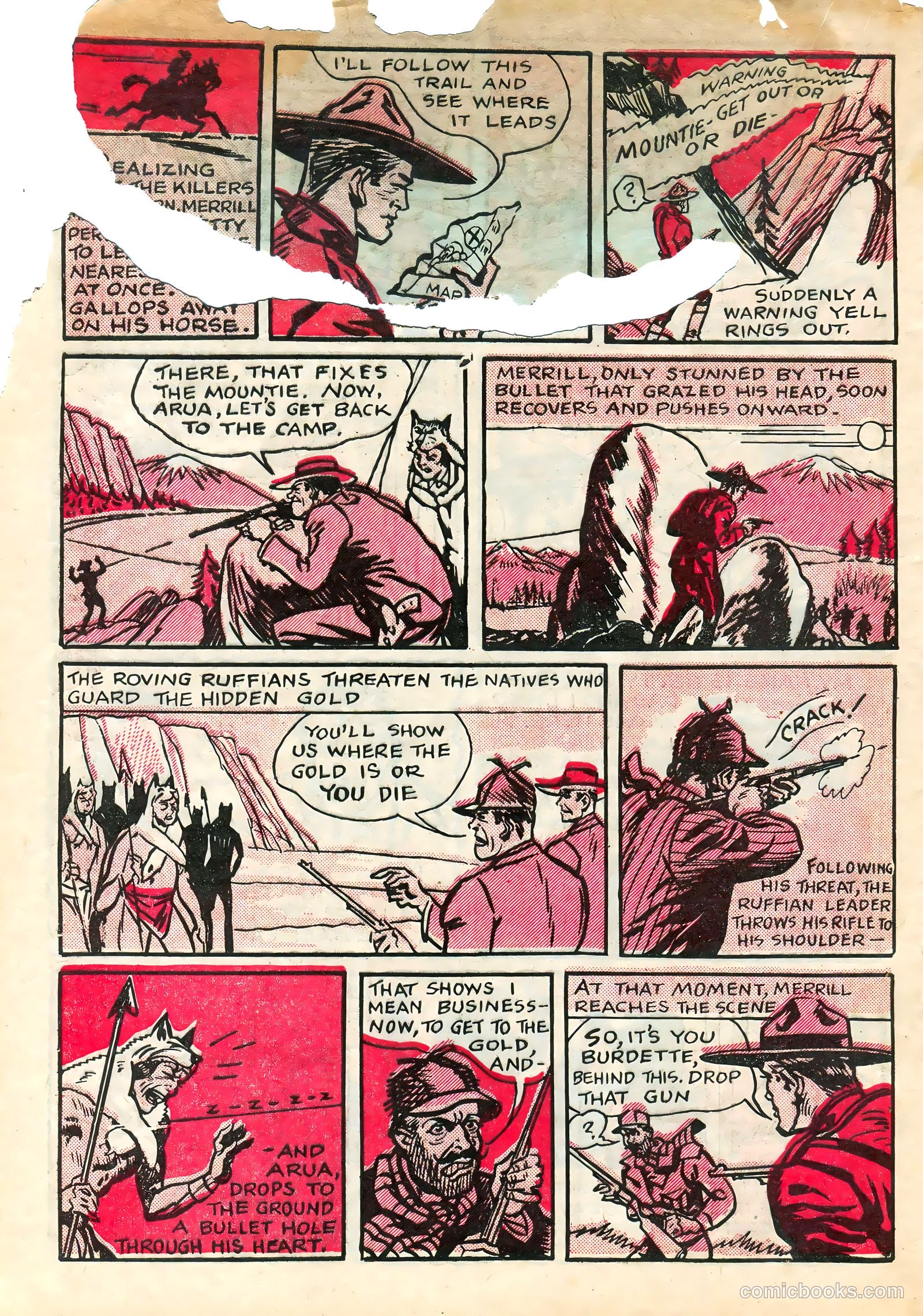 Keen Detective Funnies #22 (1940) — page 39 of 69