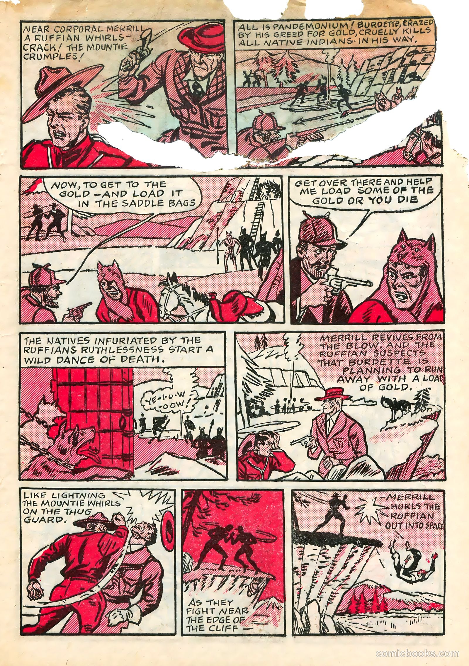 Keen Detective Funnies #22 (1940) — page 40 of 69