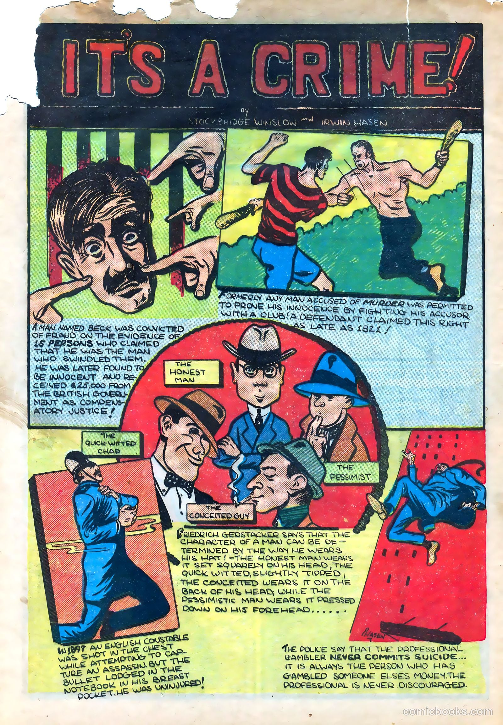 Keen Detective Funnies #22 (1940) — page 57 of 69
