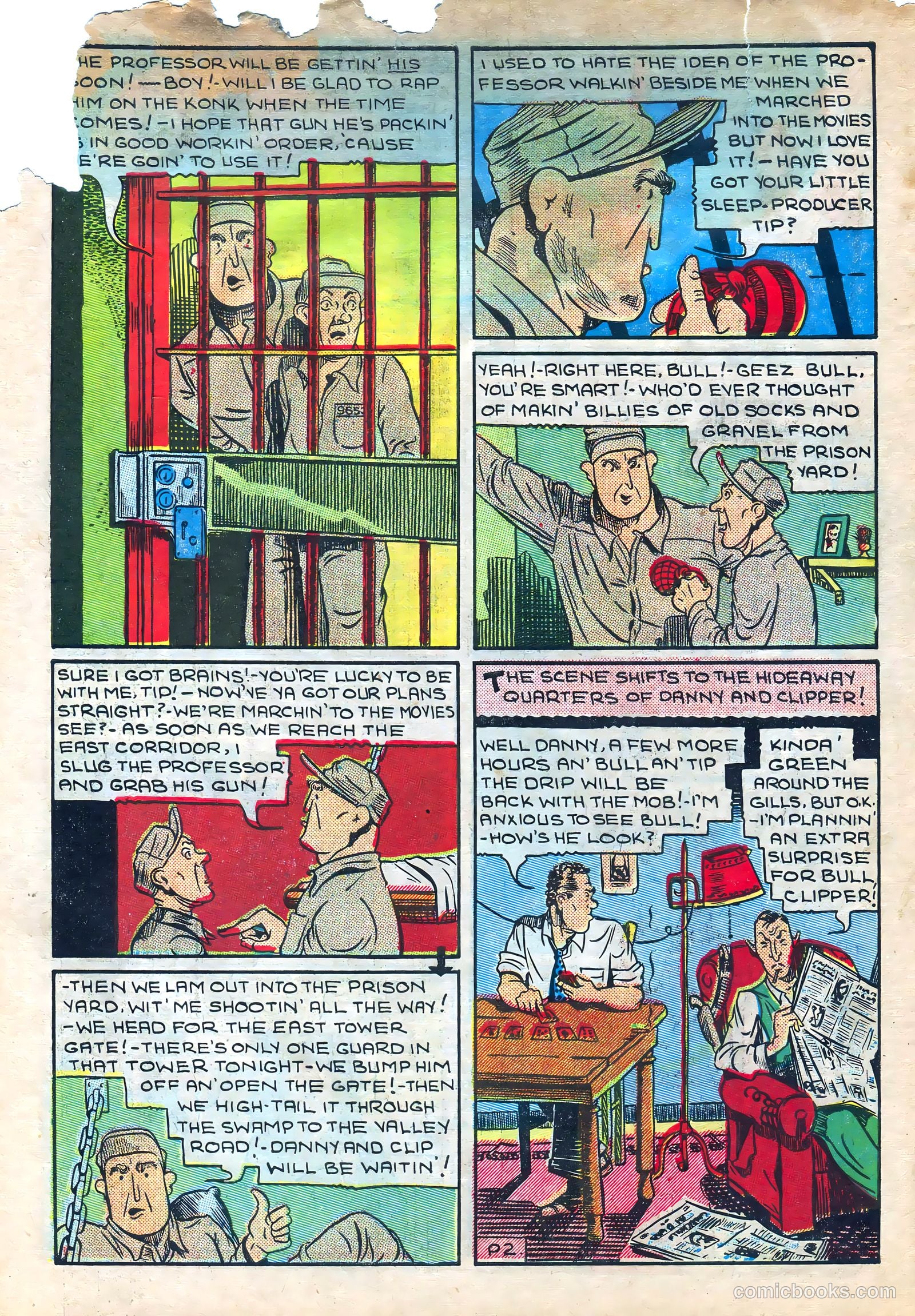 Keen Detective Funnies #22 (1940) — page 59 of 69