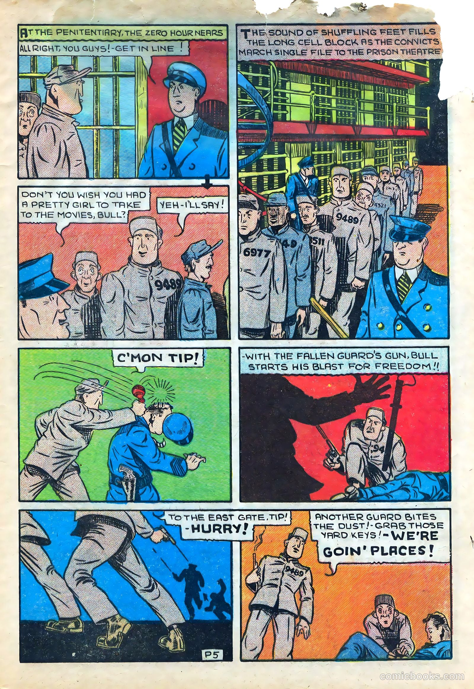 Keen Detective Funnies #22 (1940) — page 62 of 69