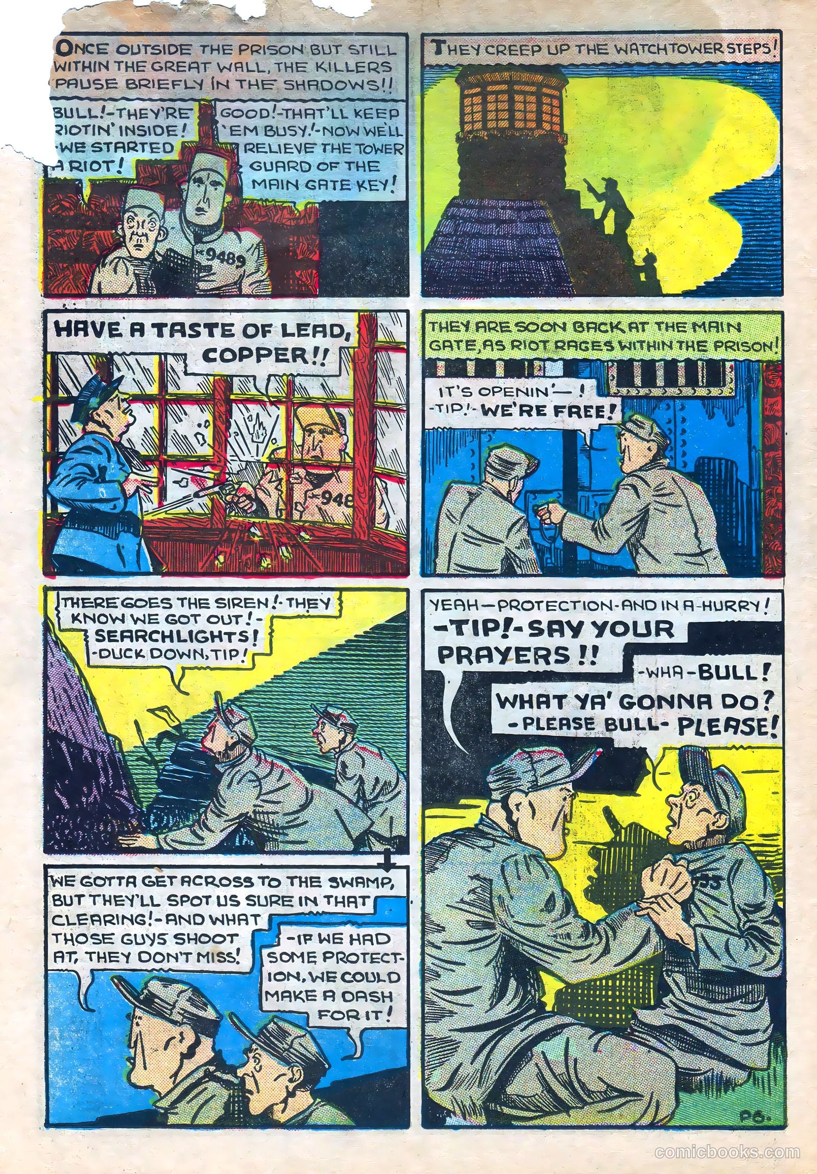 Keen Detective Funnies #22 (1940) — page 63 of 69