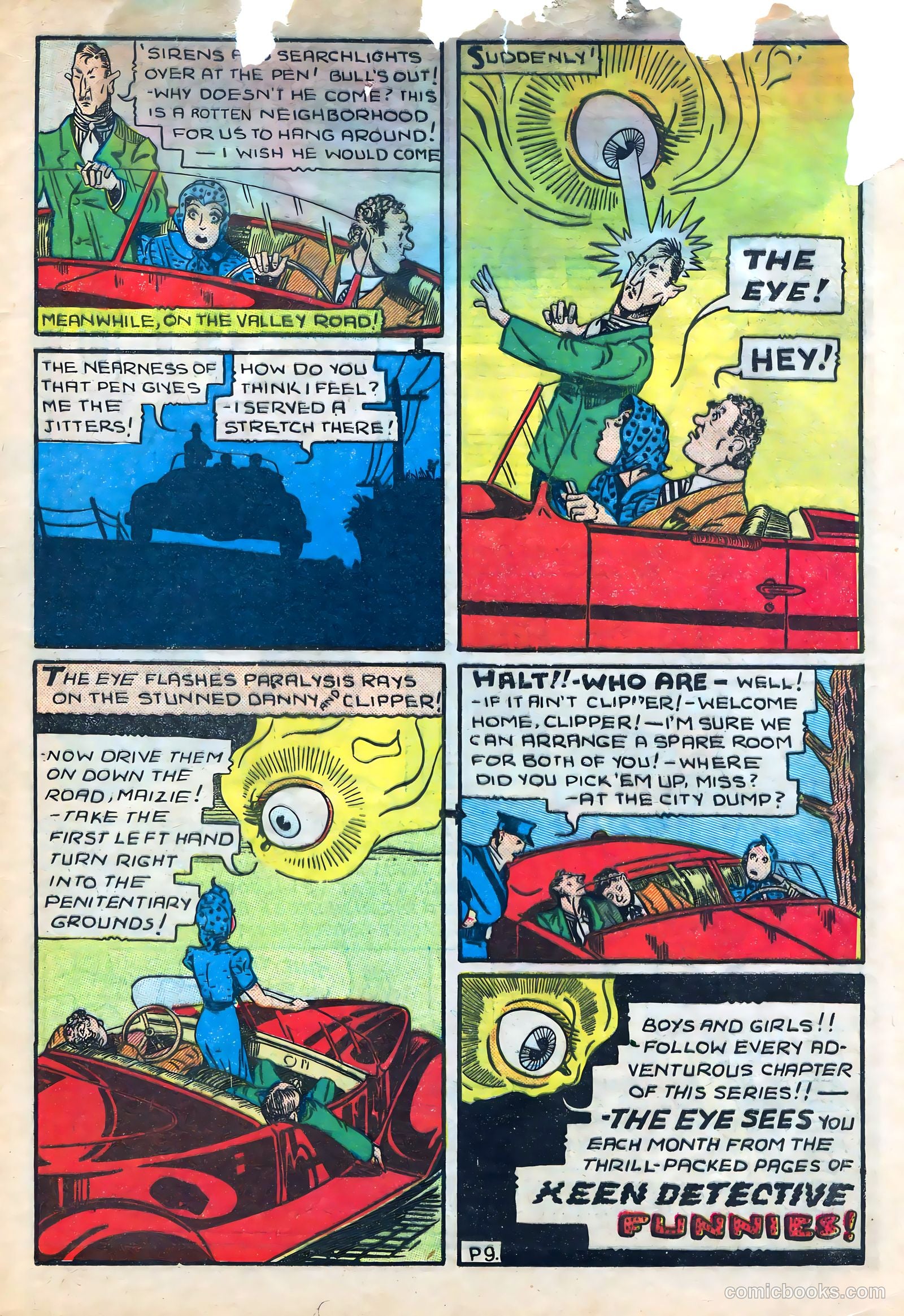 Keen Detective Funnies #22 (1940) — page 66 of 69