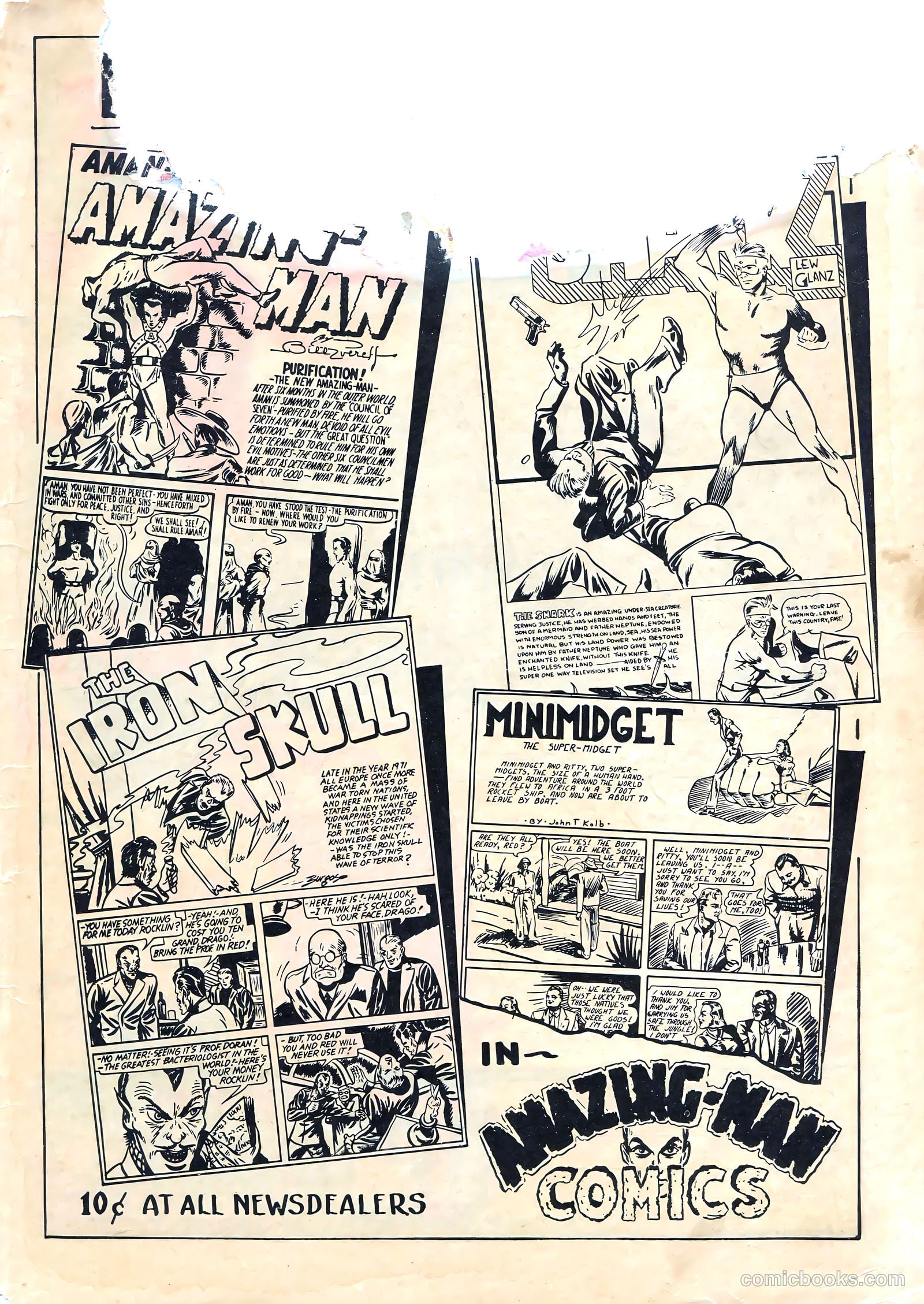 Keen Detective Funnies #22 (1940) — page 68 of 69