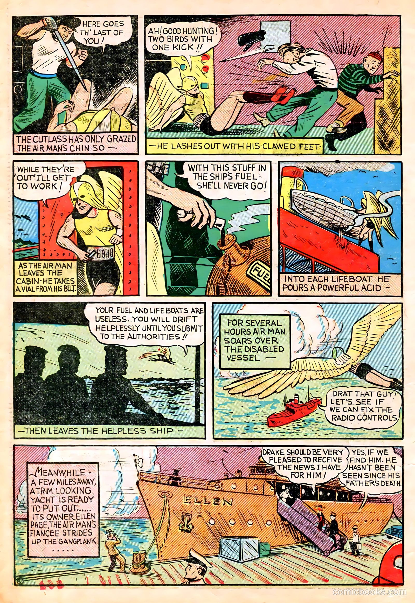Keen Detective Funnies #23 (1940) — page 8 of 62