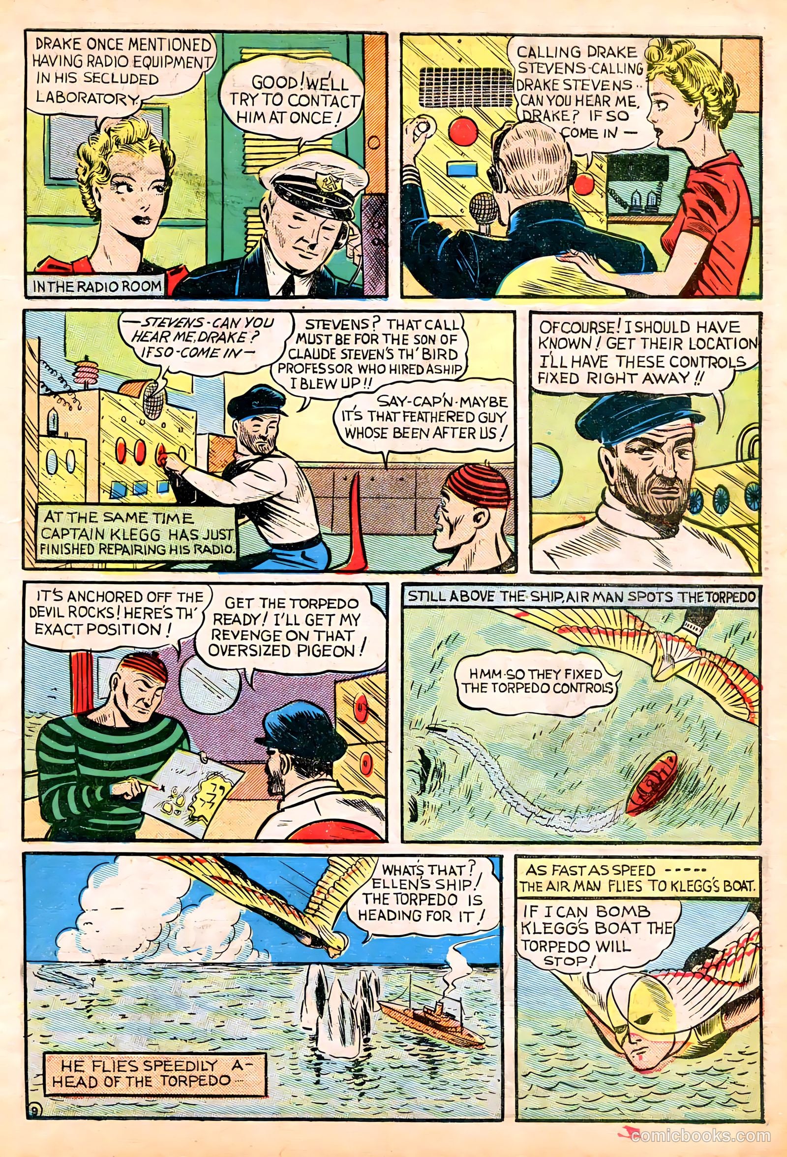 Keen Detective Funnies #23 (1940) — page 9 of 62
