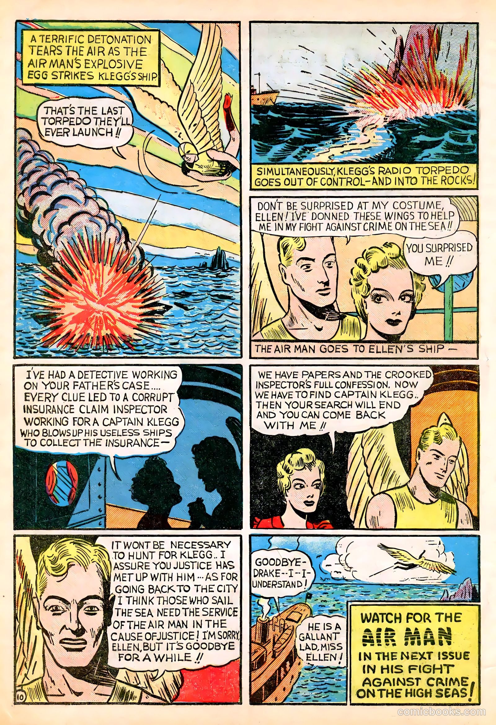 Keen Detective Funnies #23 (1940) — page 10 of 62