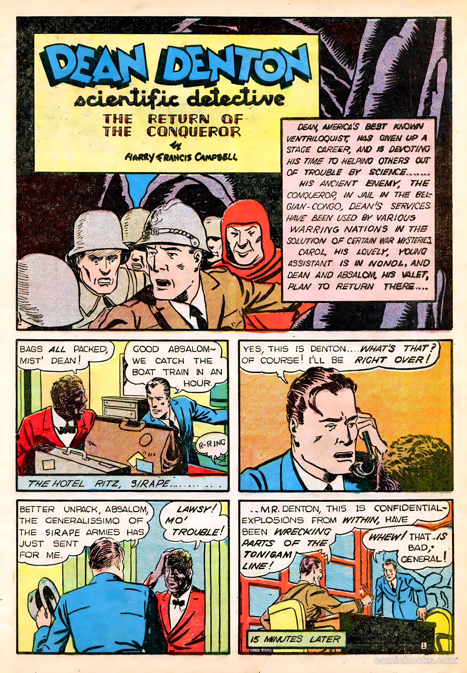 Keen Detective Funnies #23 (1940) — page 11 of 62