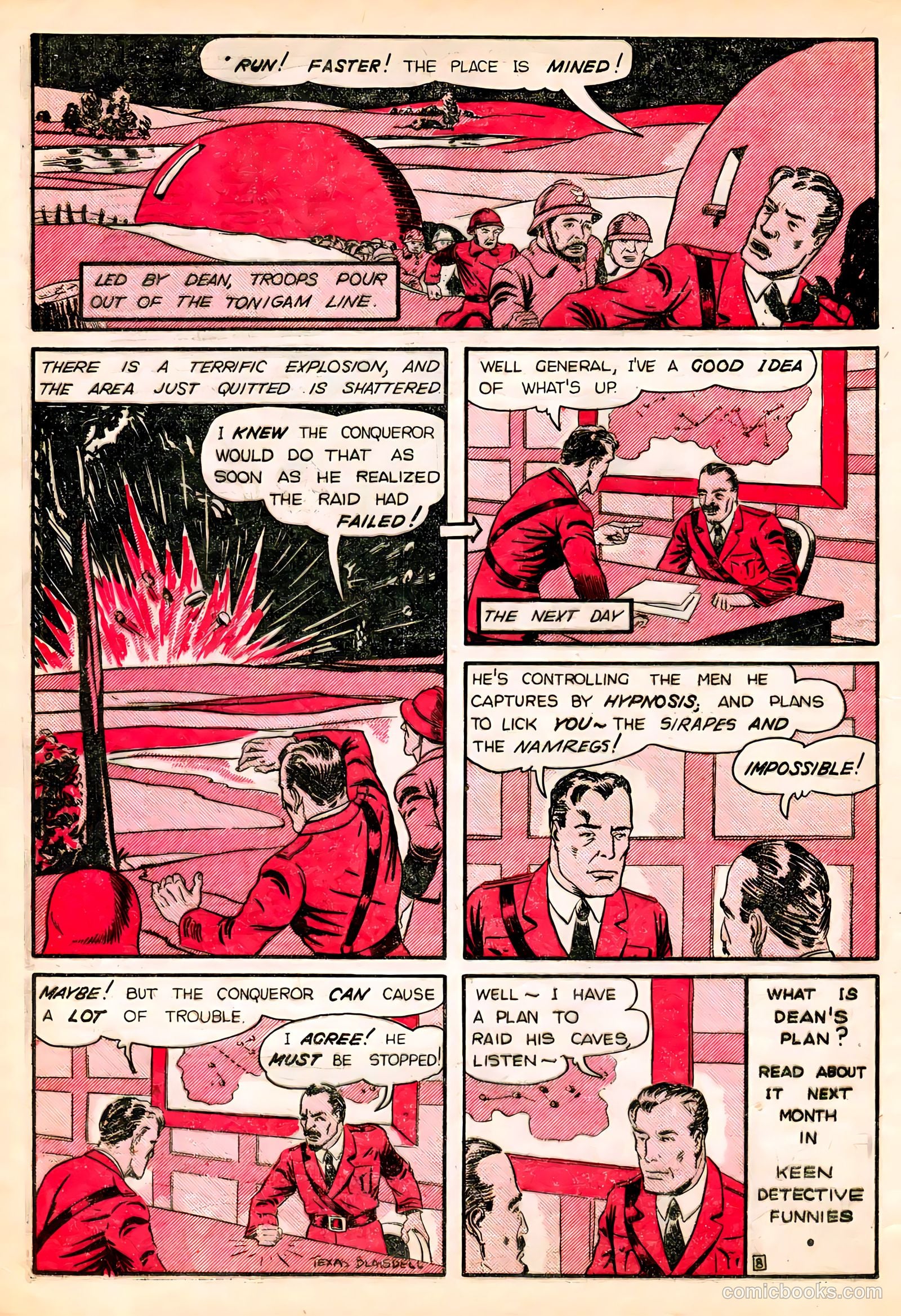 Keen Detective Funnies #23 (1940) — page 18 of 62