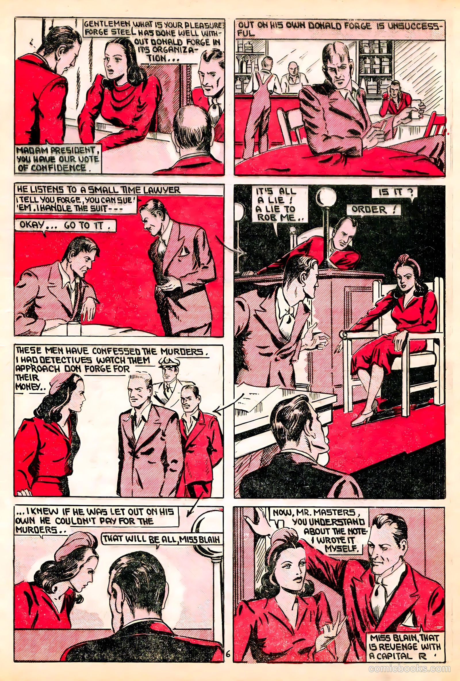 Keen Detective Funnies #23 (1940) — page 31 of 62