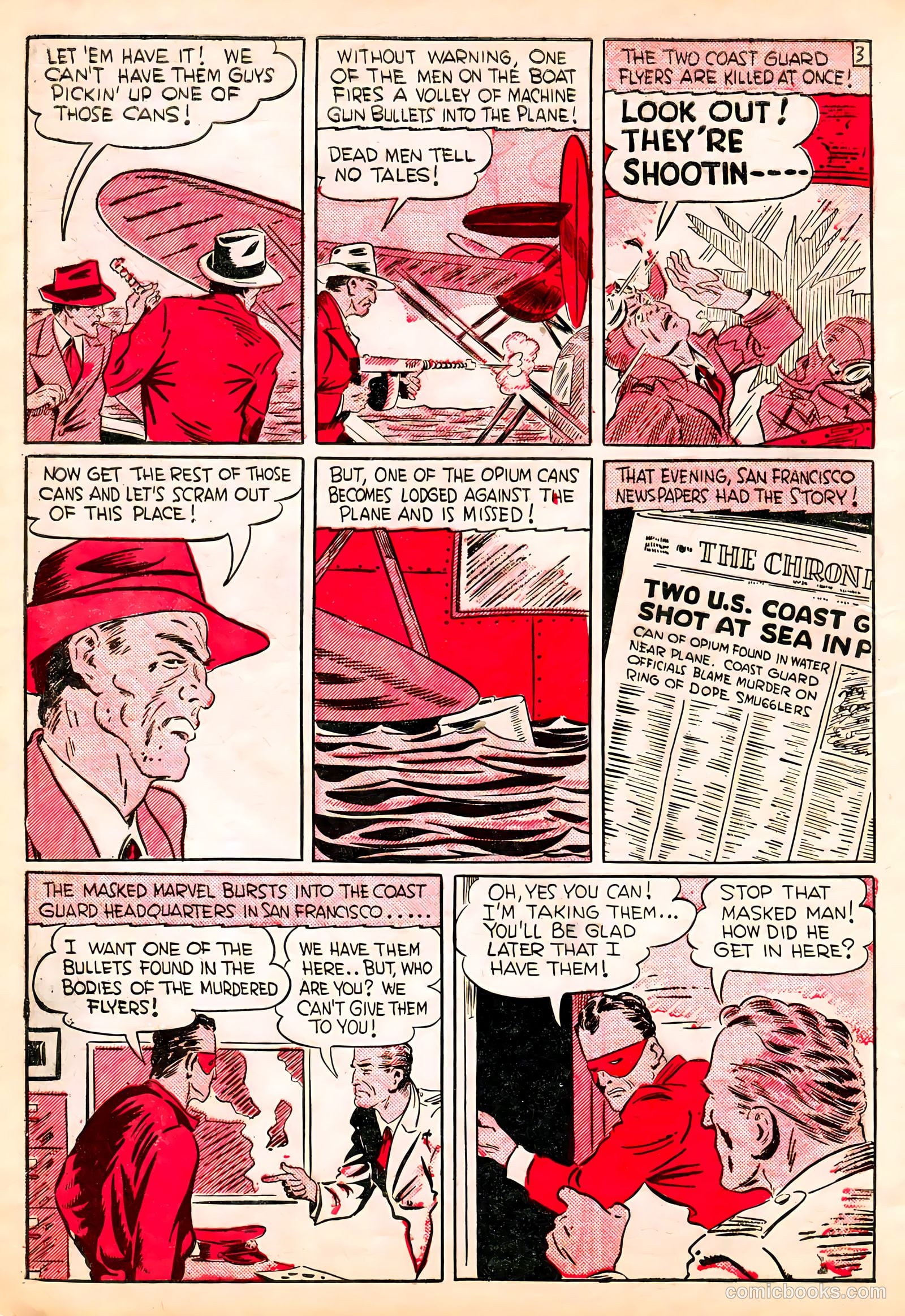 Keen Detective Funnies #23 (1940) — page 35 of 62