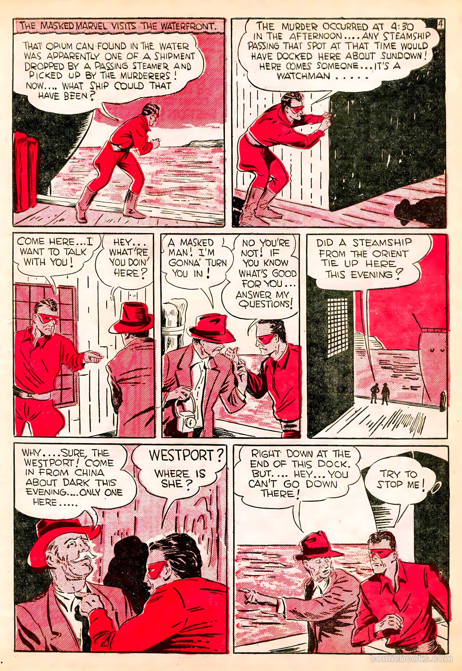 Keen Detective Funnies #23 (1940) — page 36 of 62