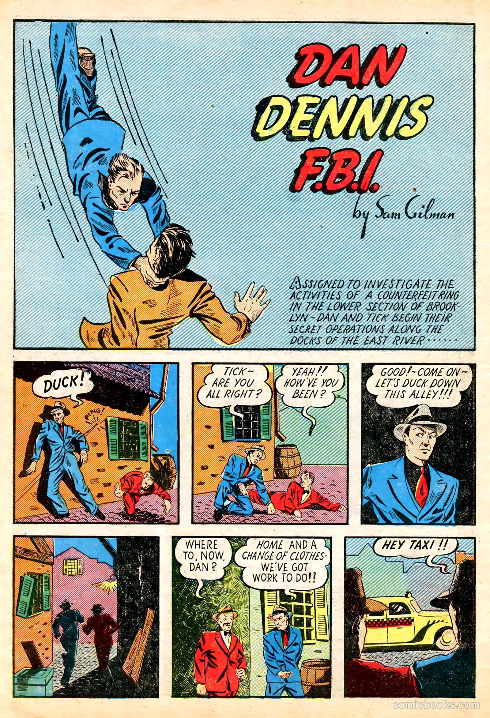 Keen Detective Funnies #23 (1940) — page 55 of 62