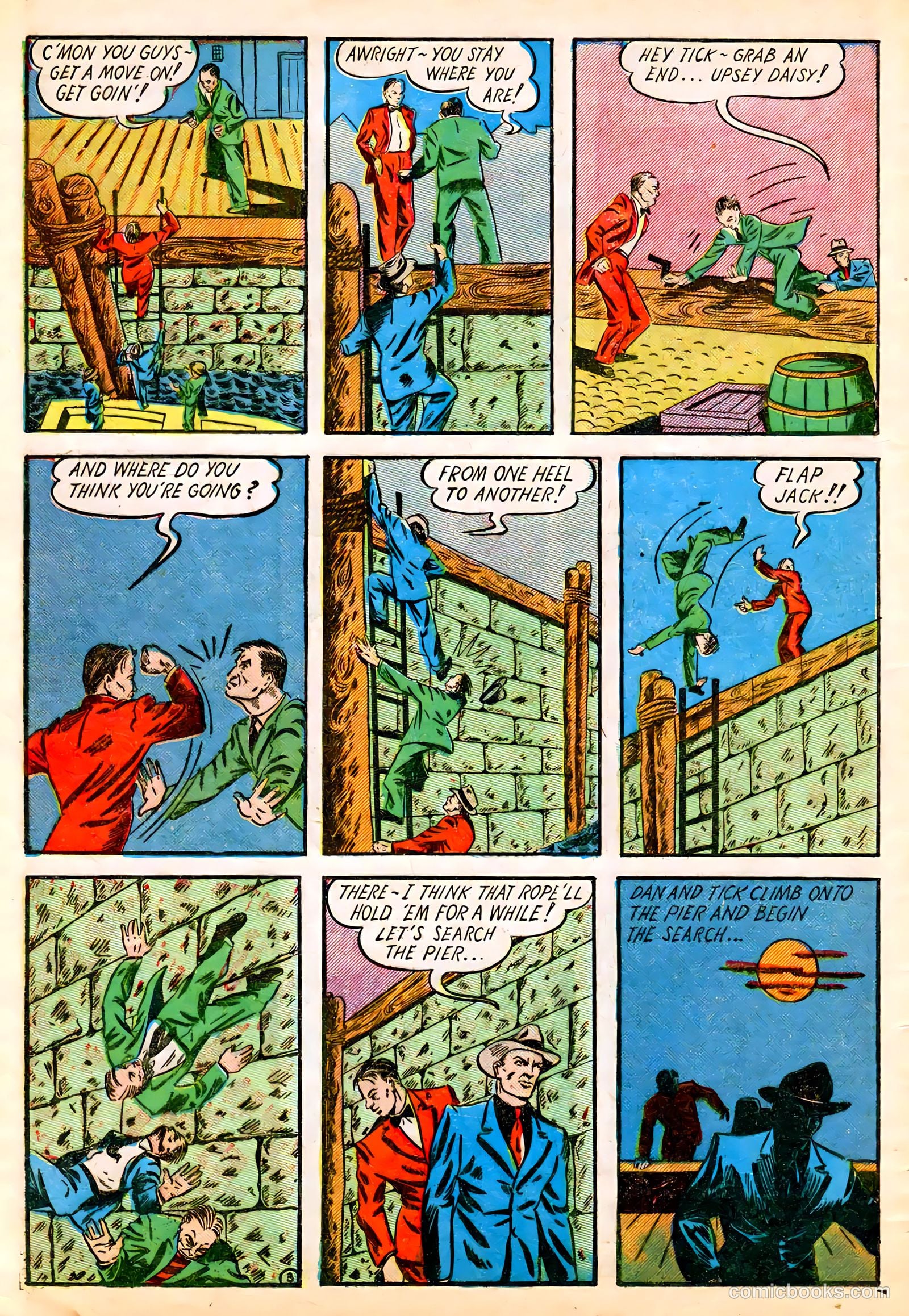 Keen Detective Funnies #23 (1940) — page 57 of 62