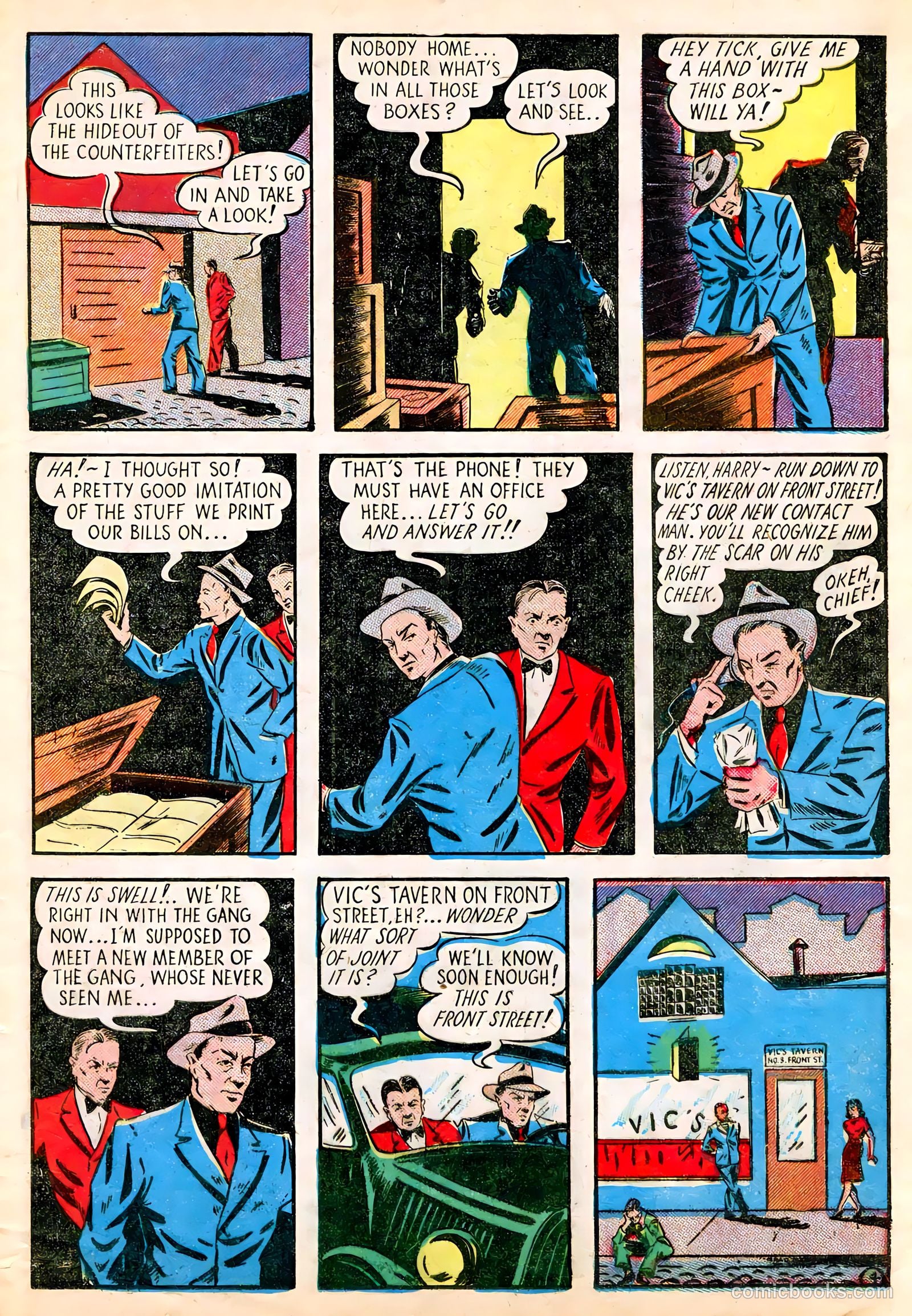 Keen Detective Funnies #23 (1940) — page 58 of 62