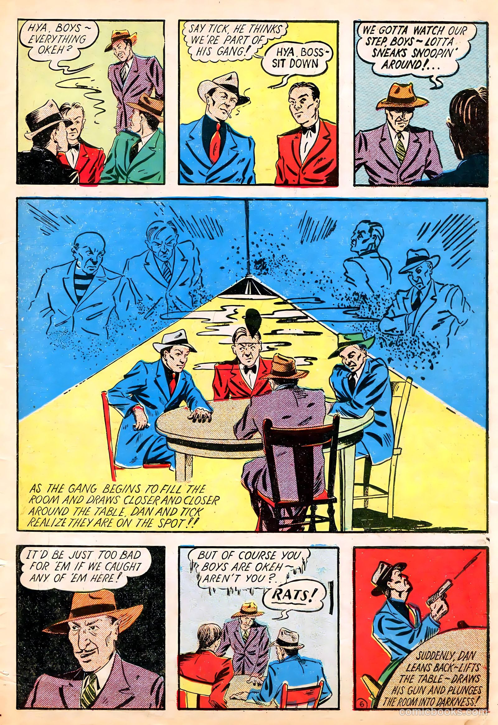 Keen Detective Funnies #23 (1940) — page 60 of 62