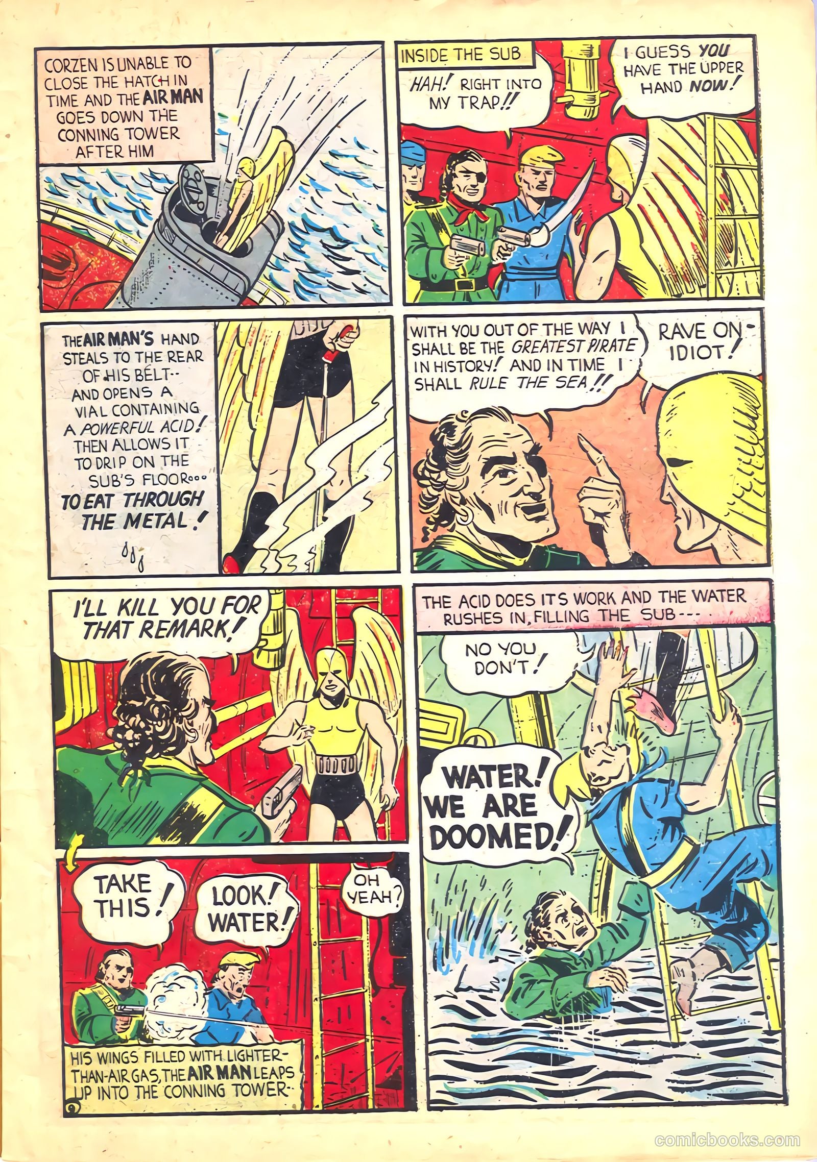 Keen Detective Funnies #24 (1940) — page 9 of 64
