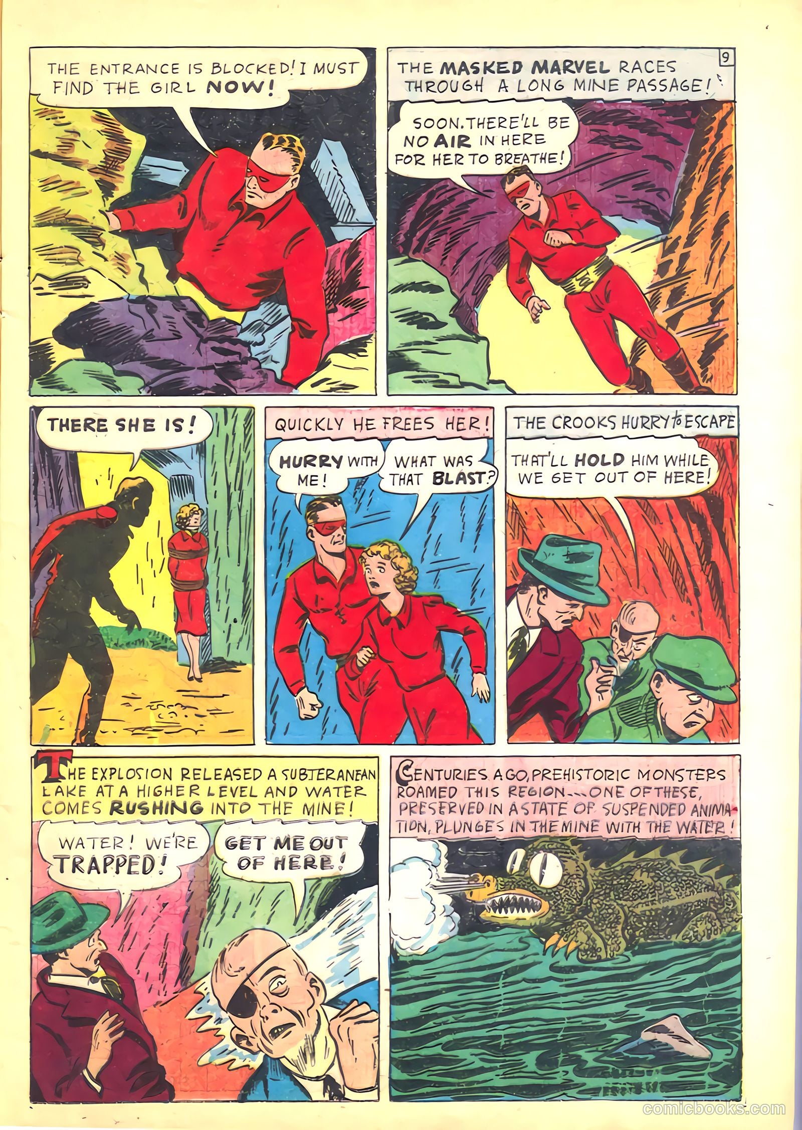 Keen Detective Funnies #24 (1940) — page 19 of 64
