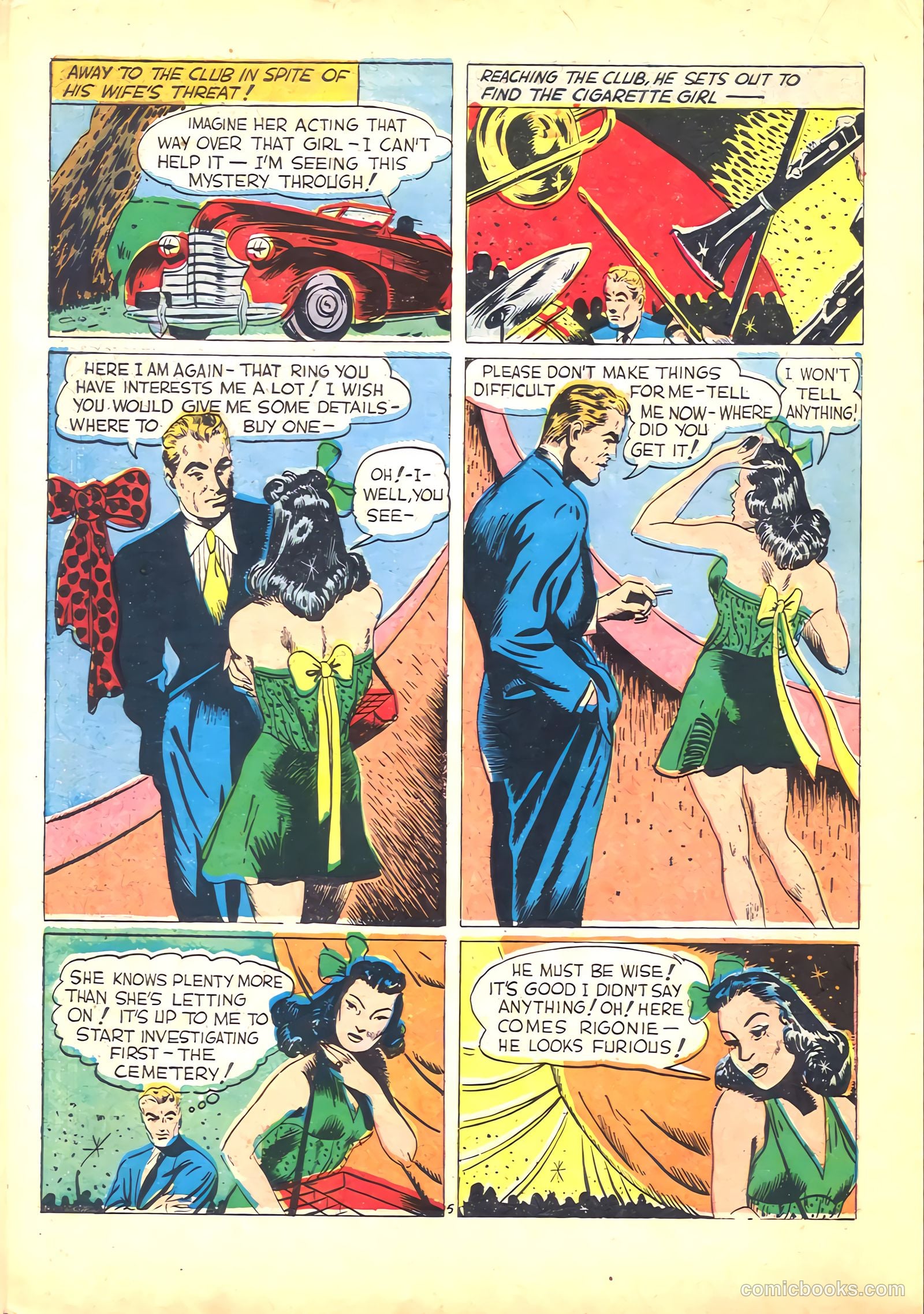 Keen Detective Funnies #24 (1940) — page 34 of 64