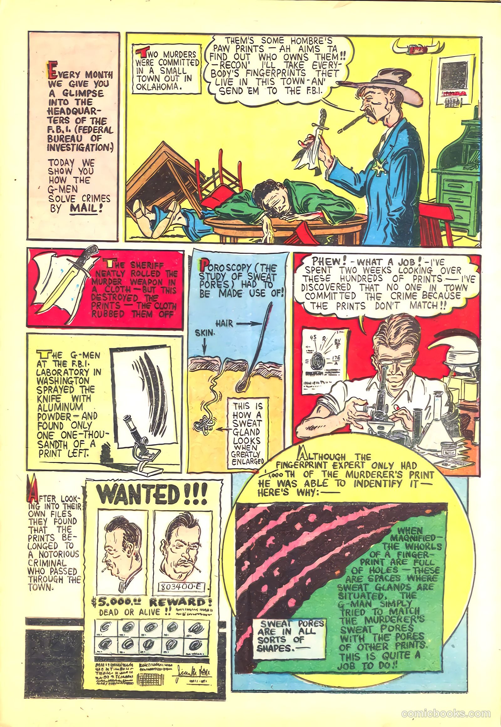 Keen Detective Funnies #24 (1940) — page 41 of 64