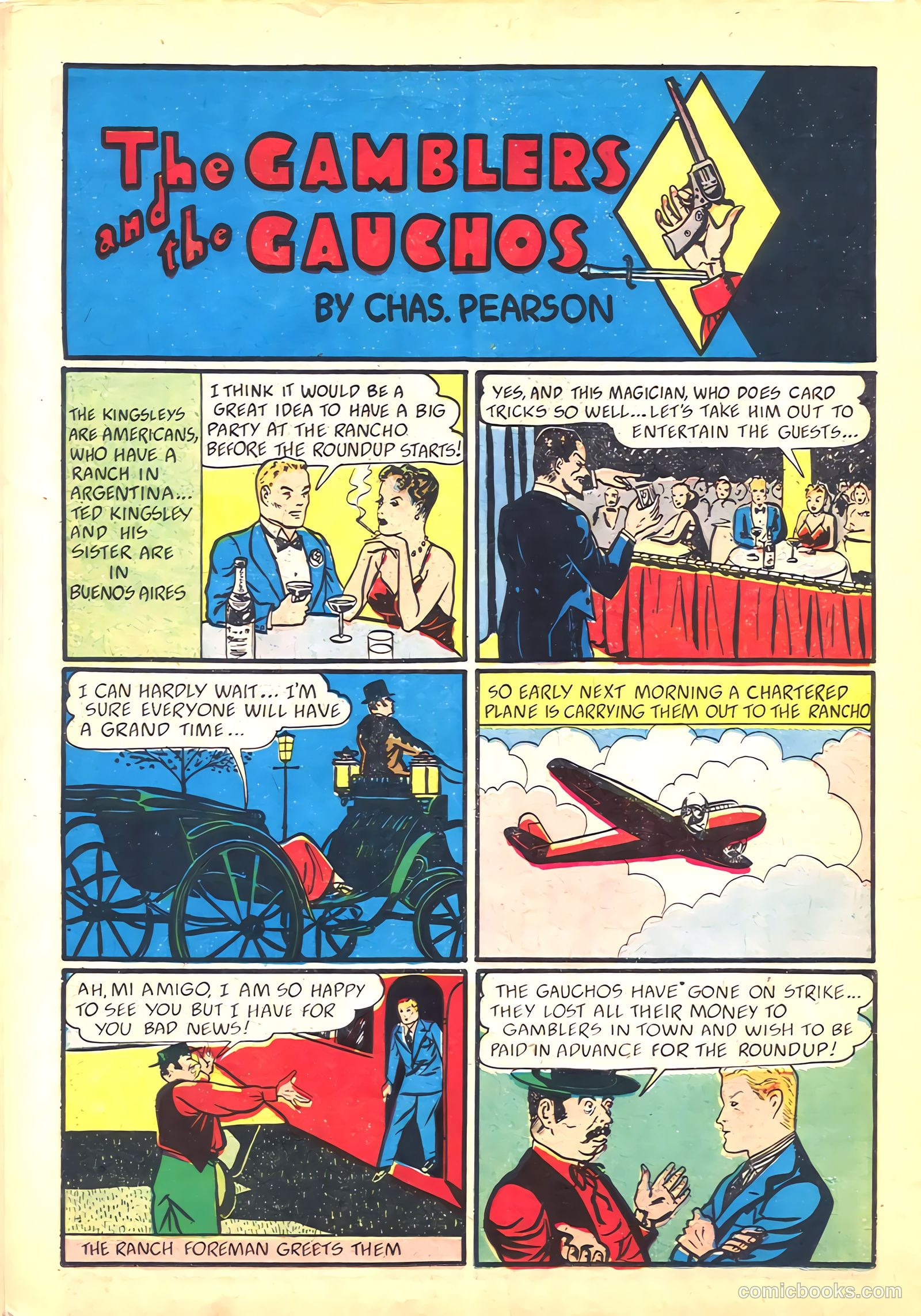 Keen Detective Funnies #24 (1940) — page 42 of 64