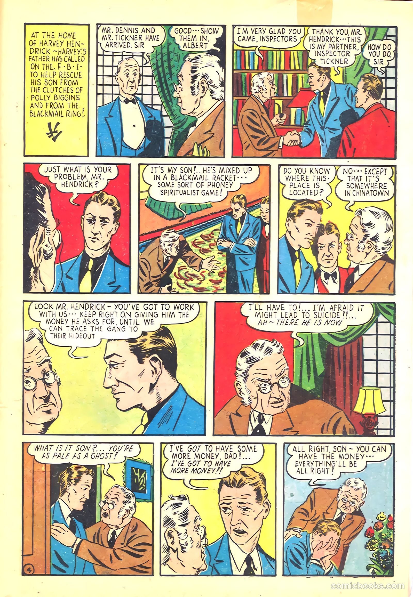 Keen Detective Funnies #24 (1940) — page 57 of 64