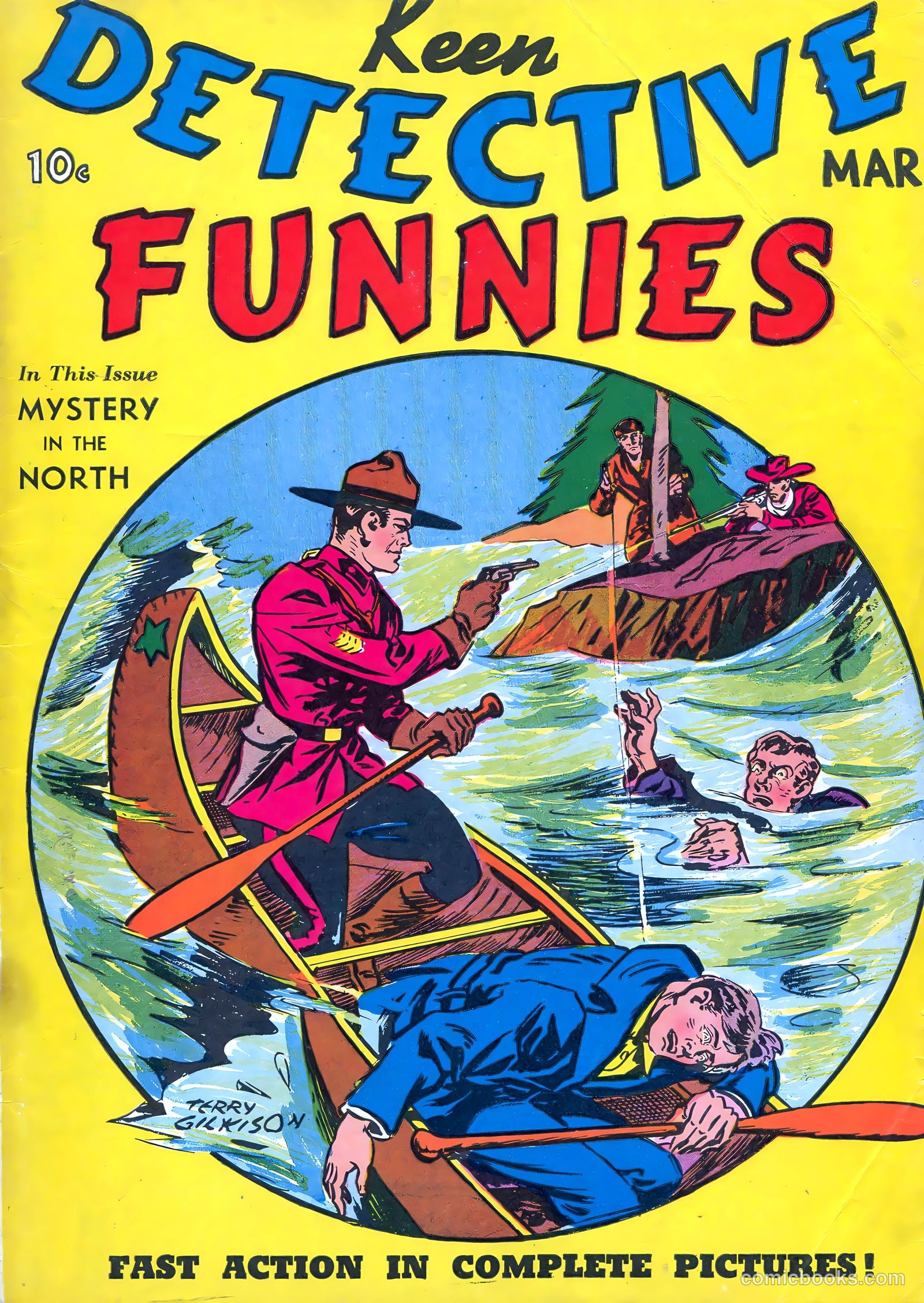 Keen Detective Funnies #3