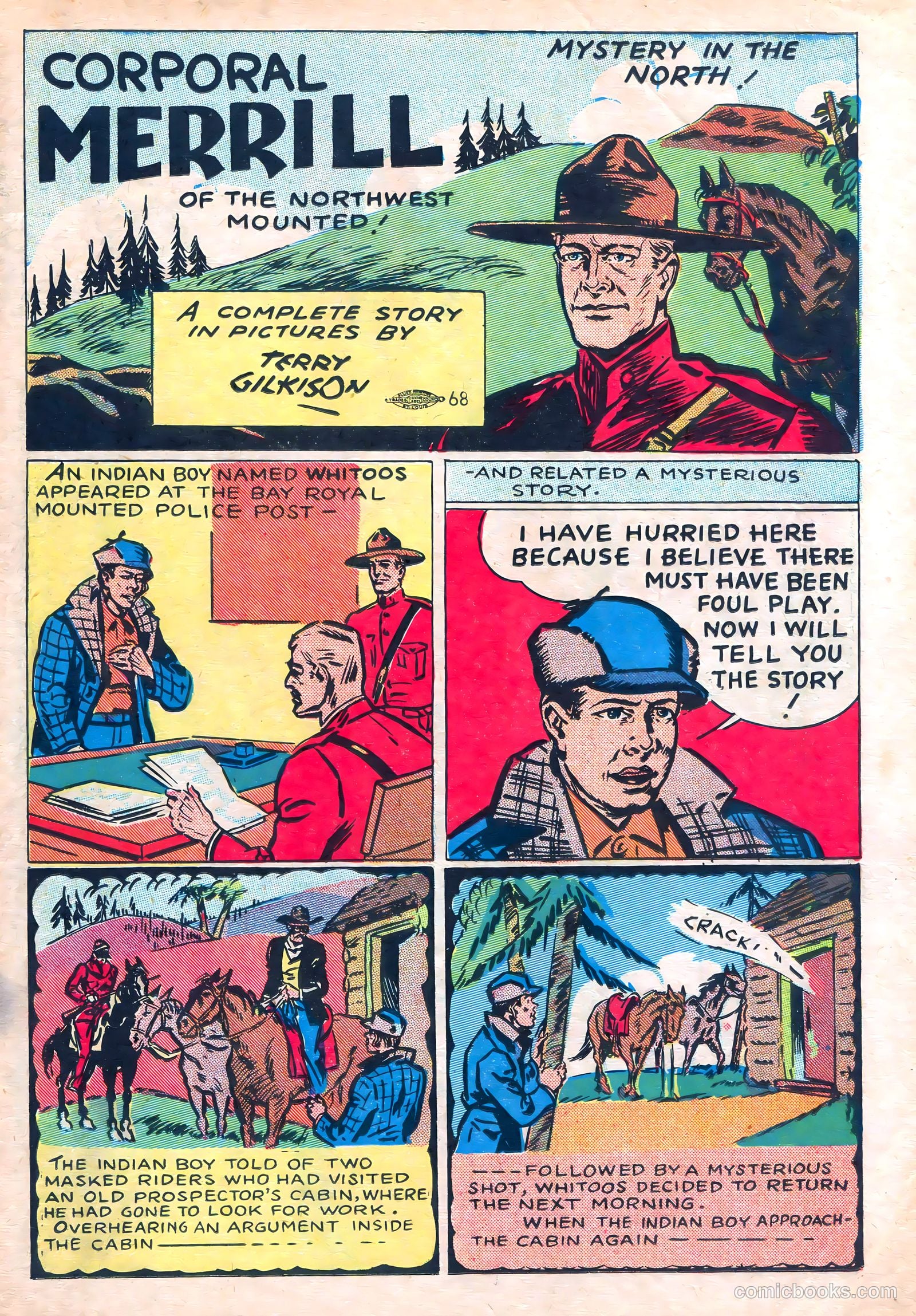 Keen Detective Funnies #3 (1939) — page 3 of 52