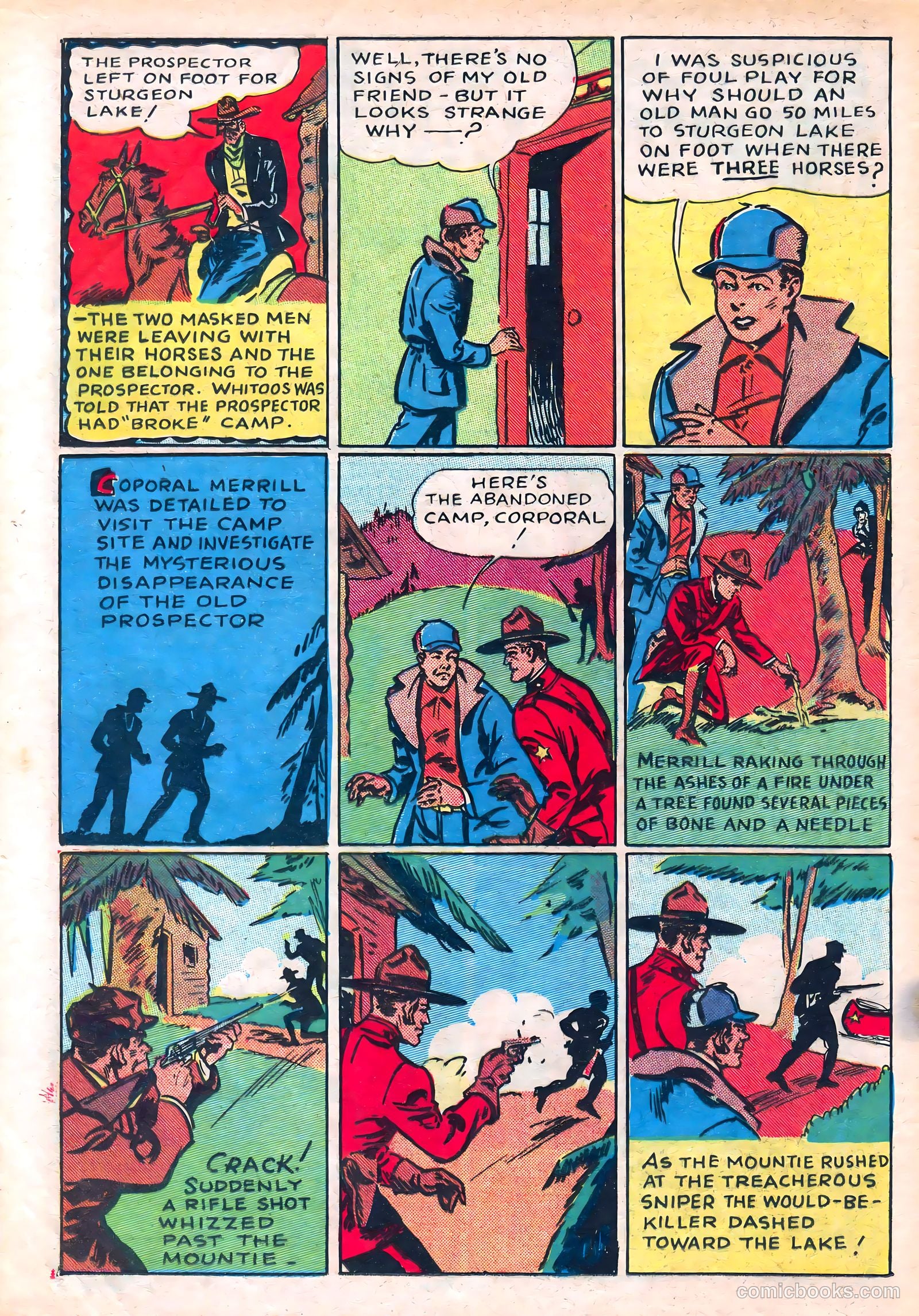 Keen Detective Funnies #3 (1939) — page 4 of 52