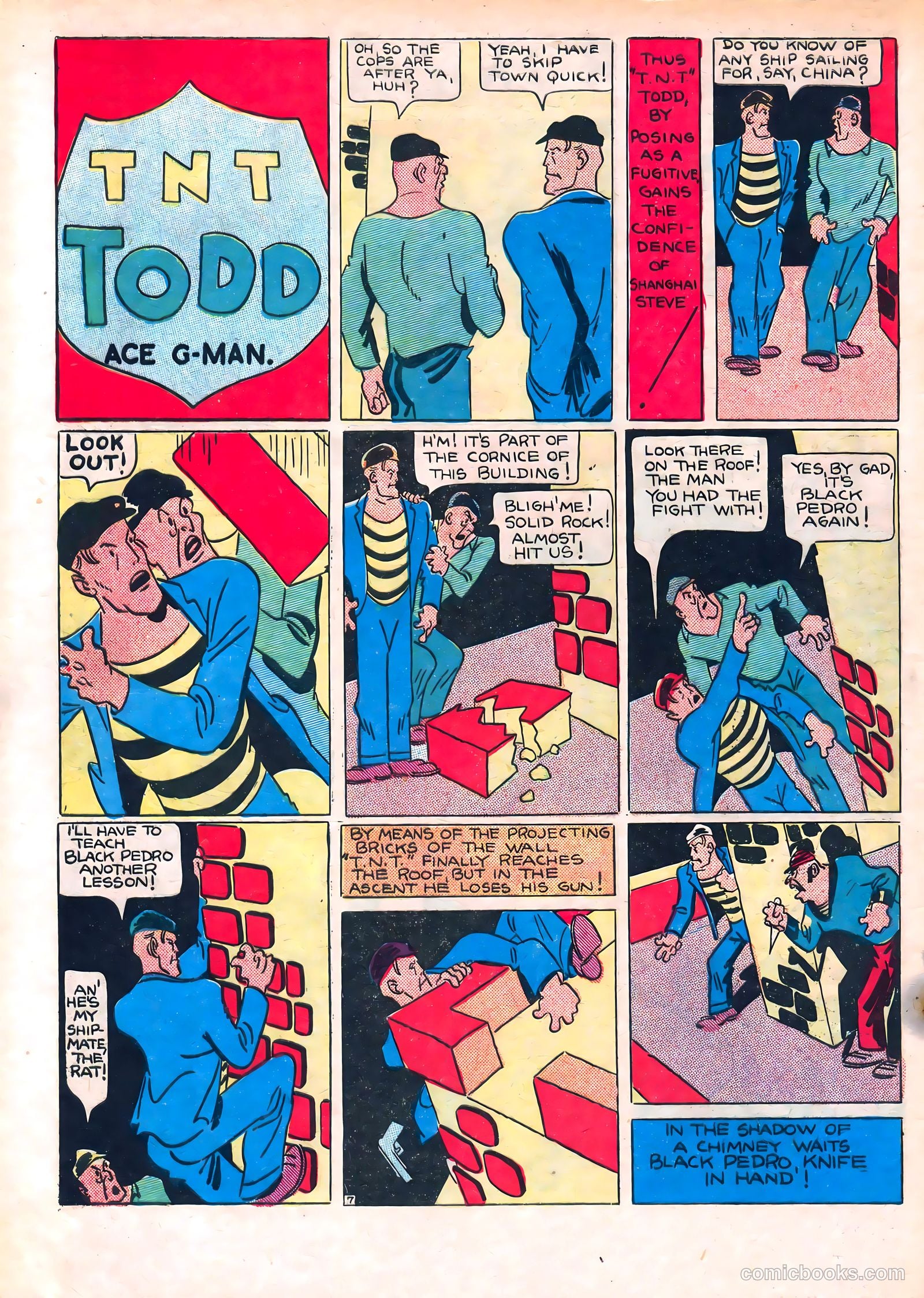Keen Detective Funnies #3 (1939) — page 16 of 52