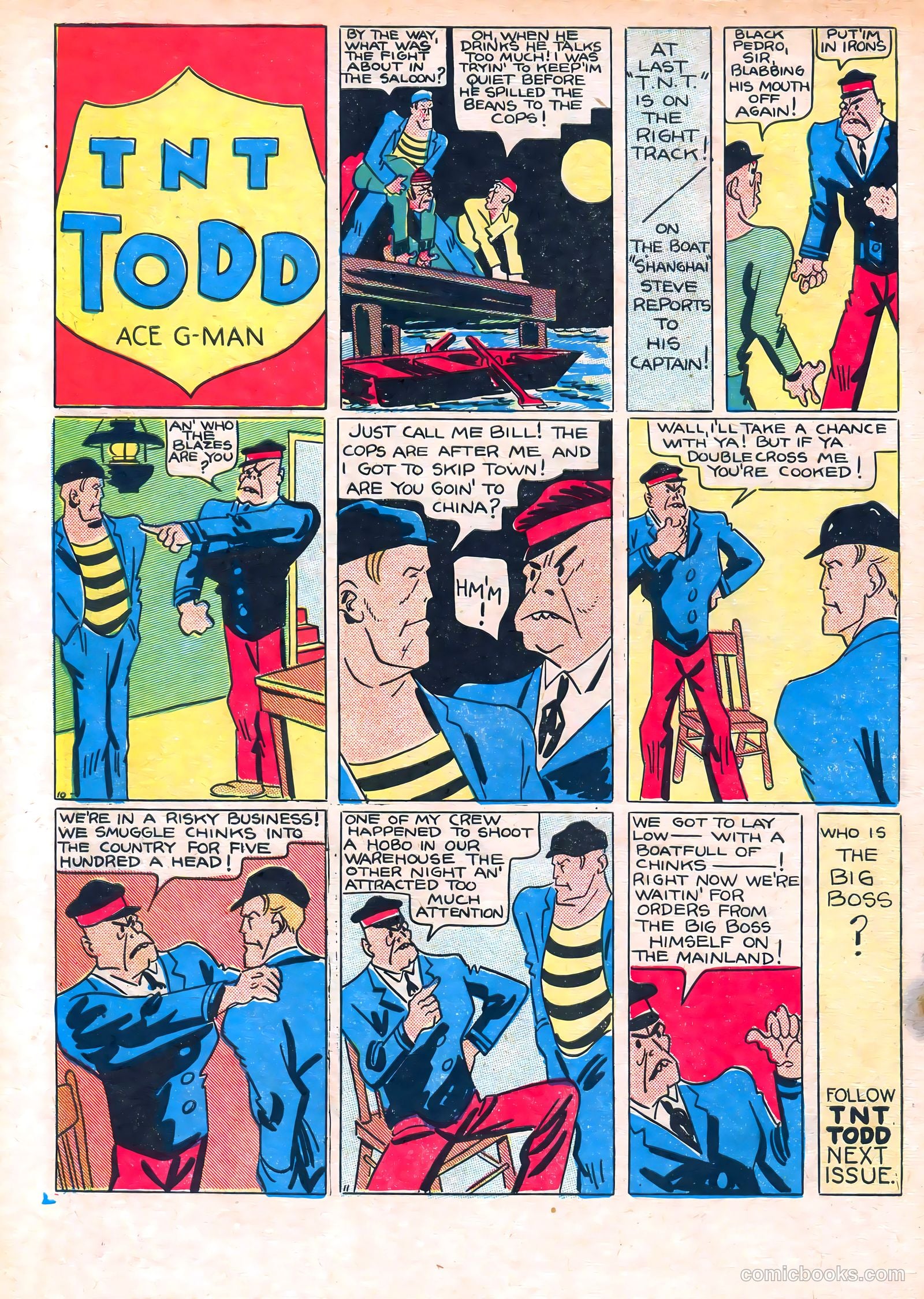 Keen Detective Funnies #3 (1939) — page 18 of 52