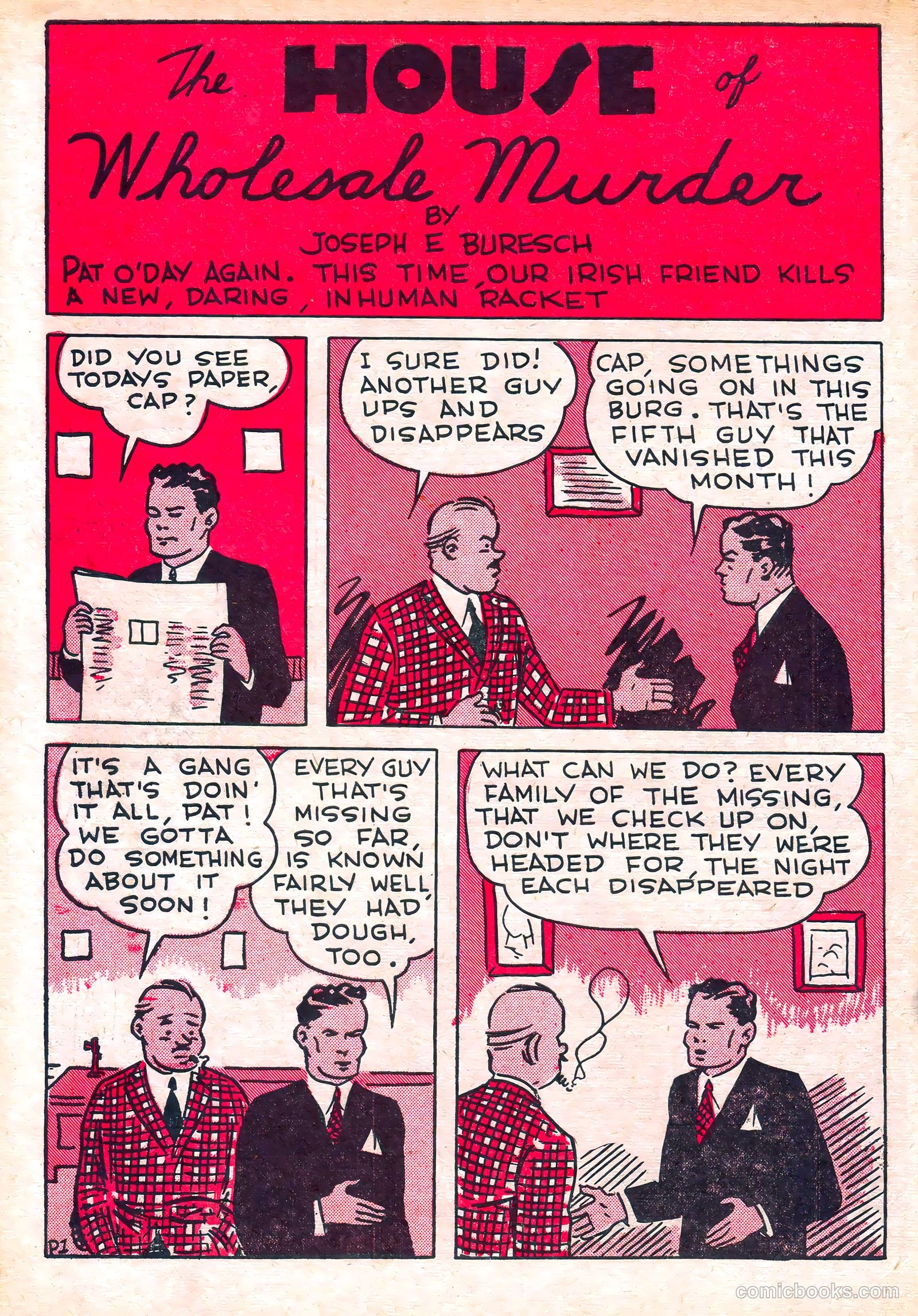 Keen Detective Funnies #3 (1939) — page 26 of 52