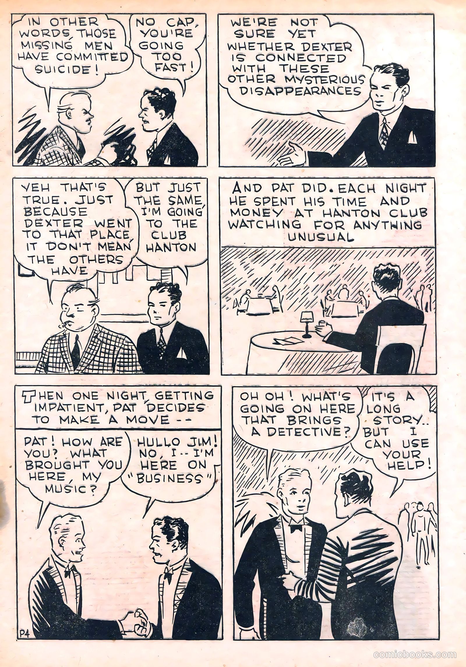 Keen Detective Funnies #3 (1939) — page 29 of 52